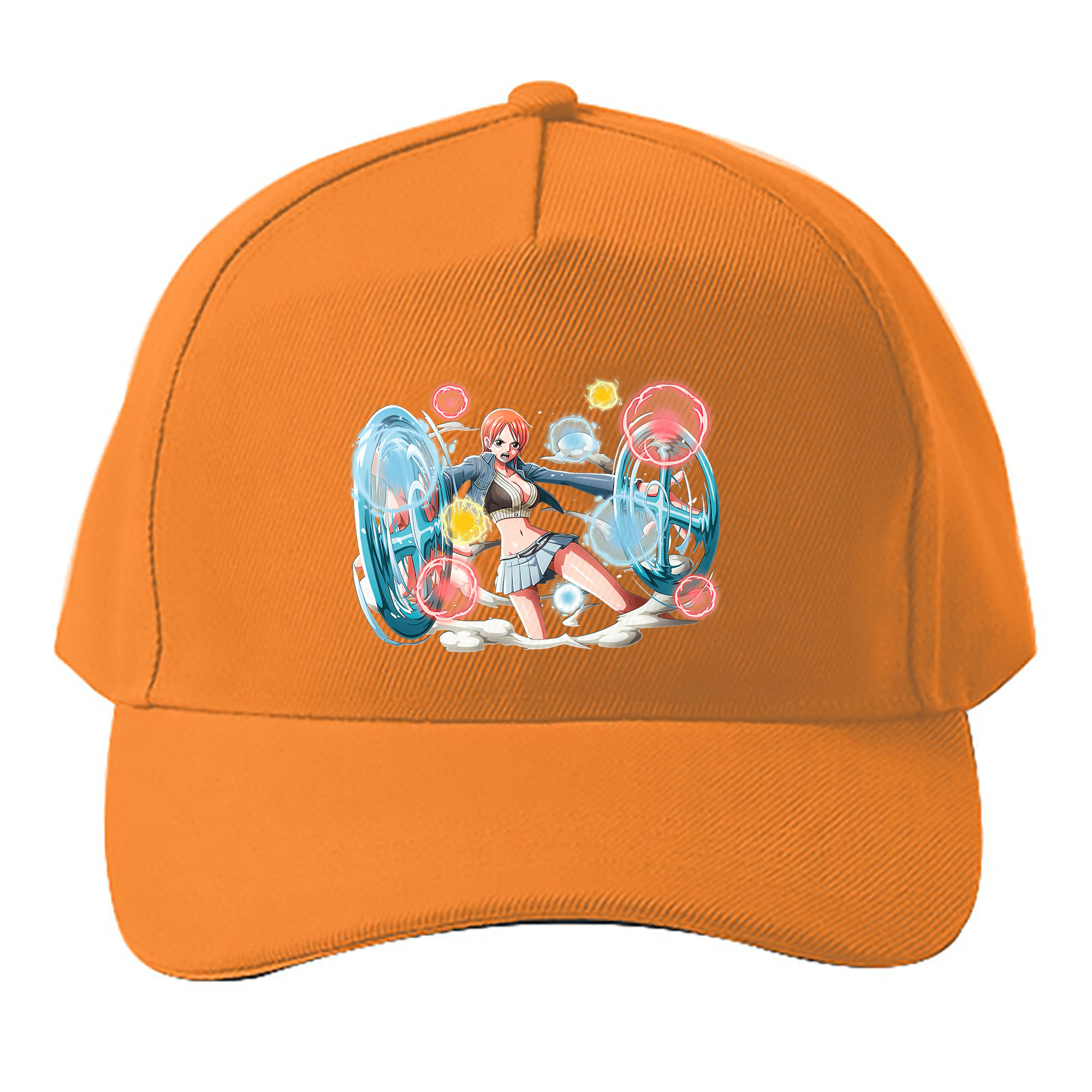 （画像用） ワンピース ナミ ONE PIECE Nami ベースボールキャップ 綿100％ 男女兼用 帽子 スポーツ