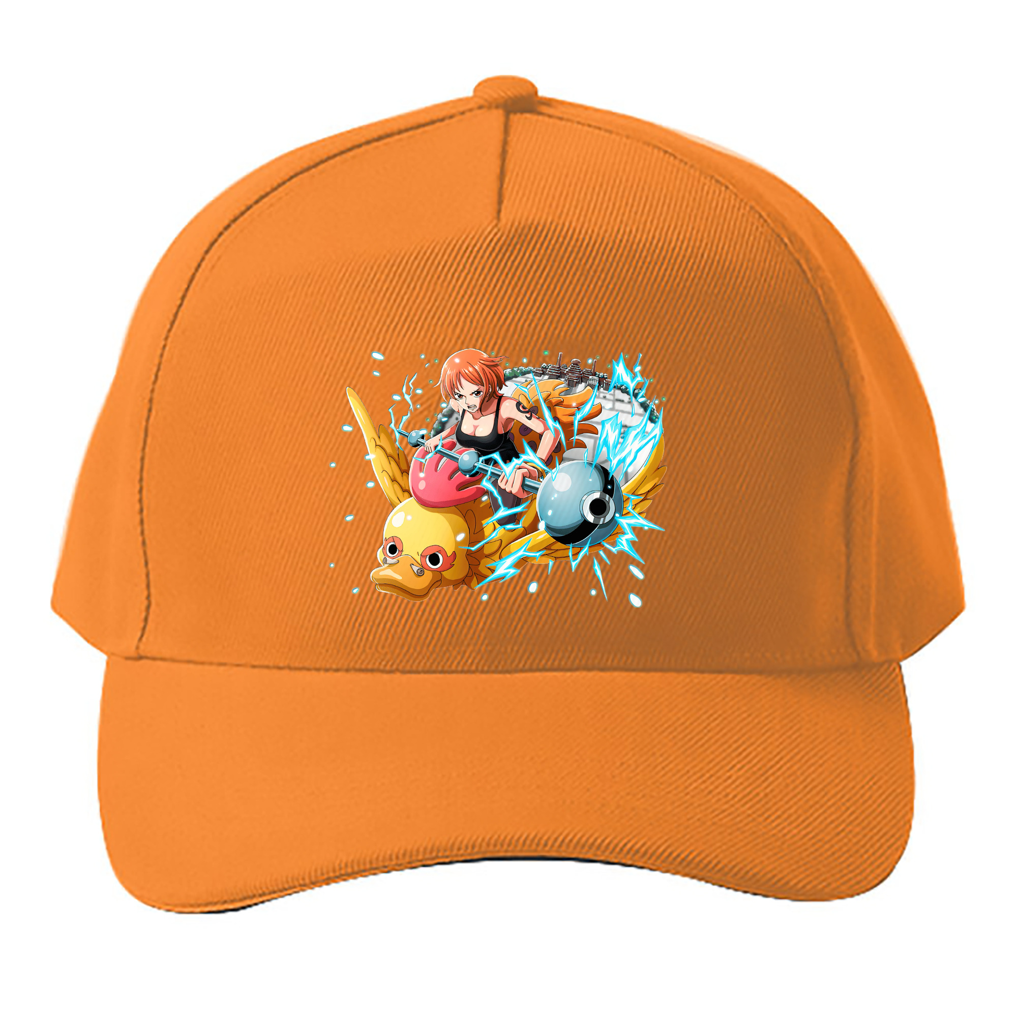 （画像用） ワンピース ナミ ONE PIECE Nami ベースボールキャップ 綿100％ 男女兼用 帽子 スポーツ