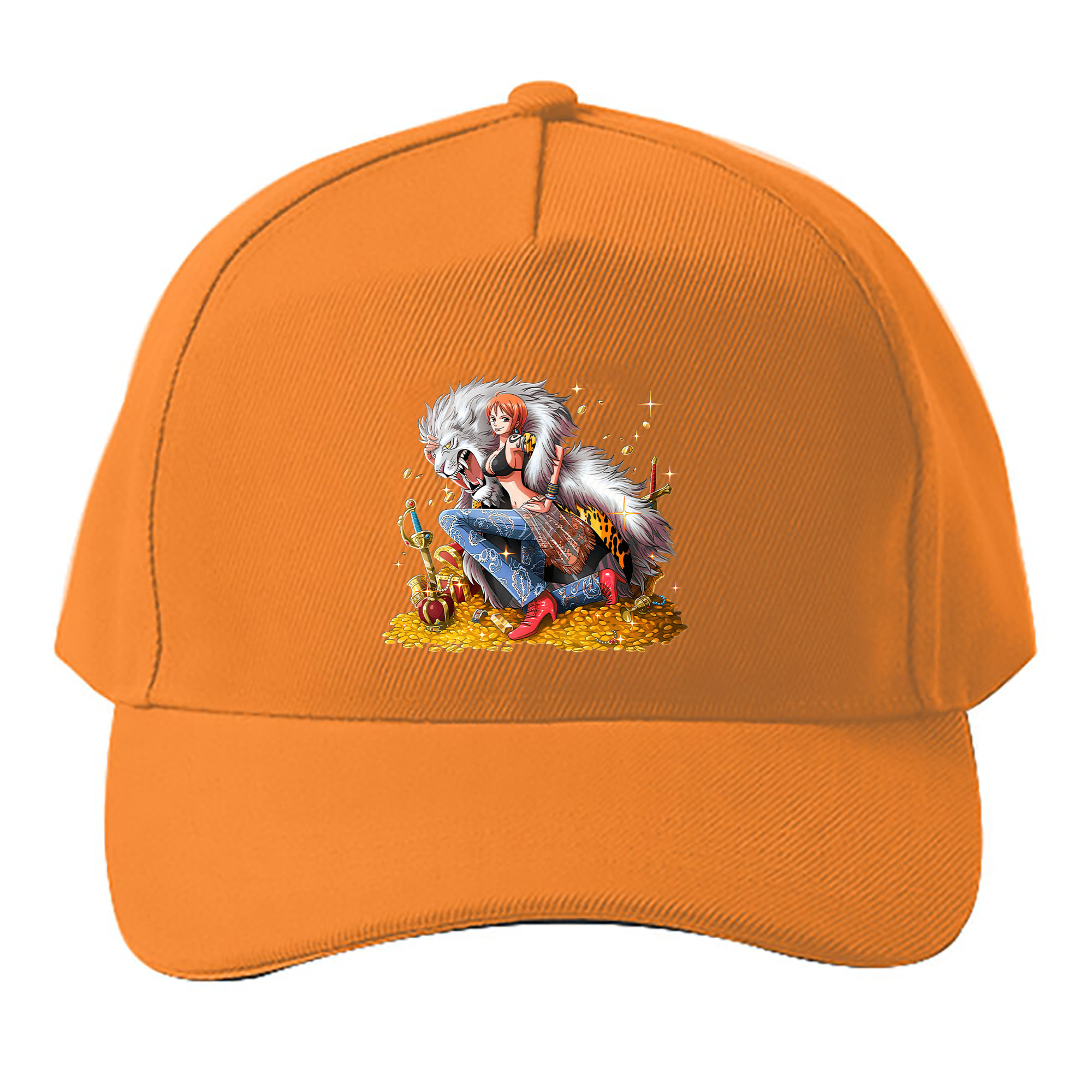 （画像用） ワンピース ナミ ONE PIECE Nami ベースボールキャップ 綿100％ 男女兼用 帽子 スポーツ