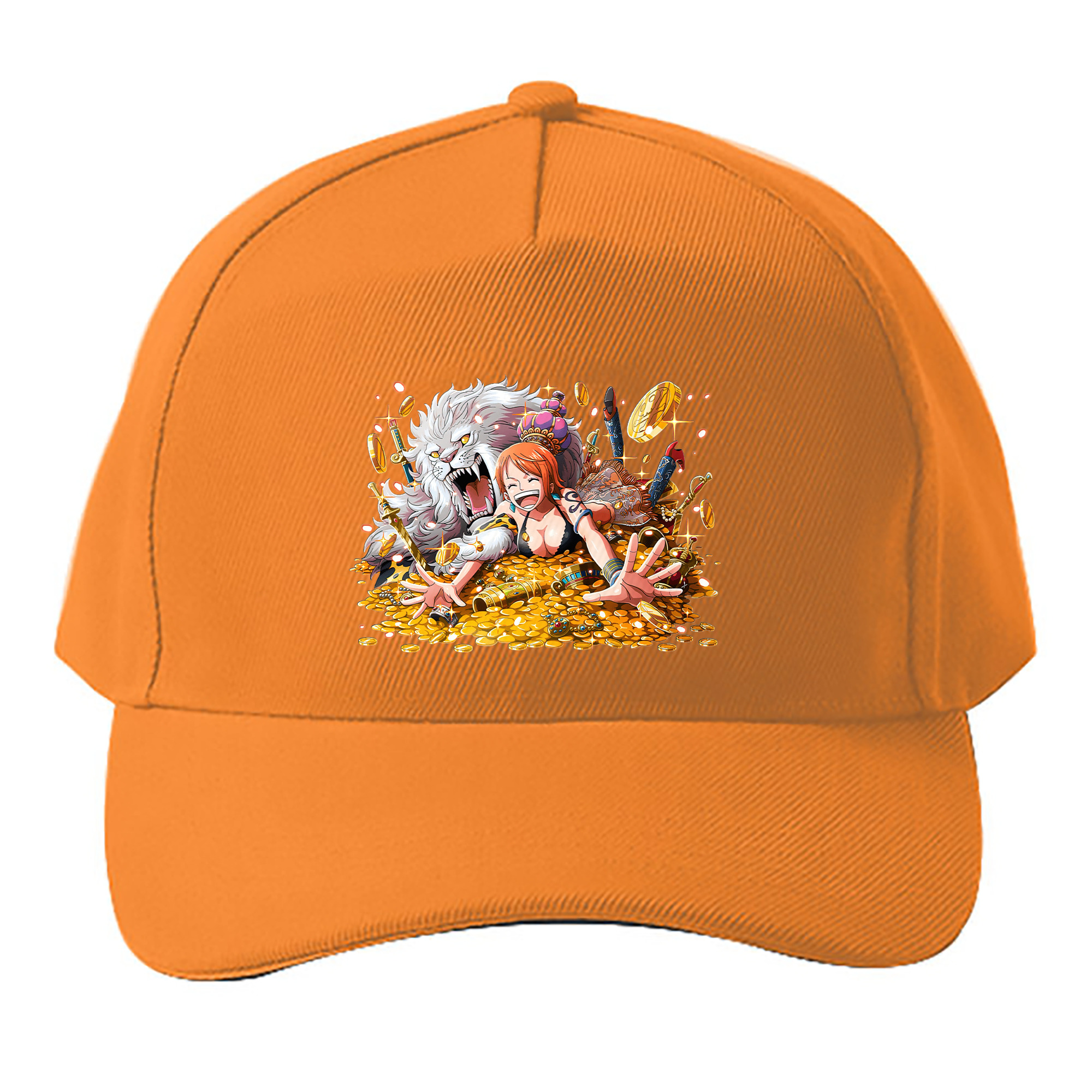 （画像用） ワンピース ナミ ONE PIECE Nami ベースボールキャップ 綿100％ 男女兼用 帽子 スポーツ