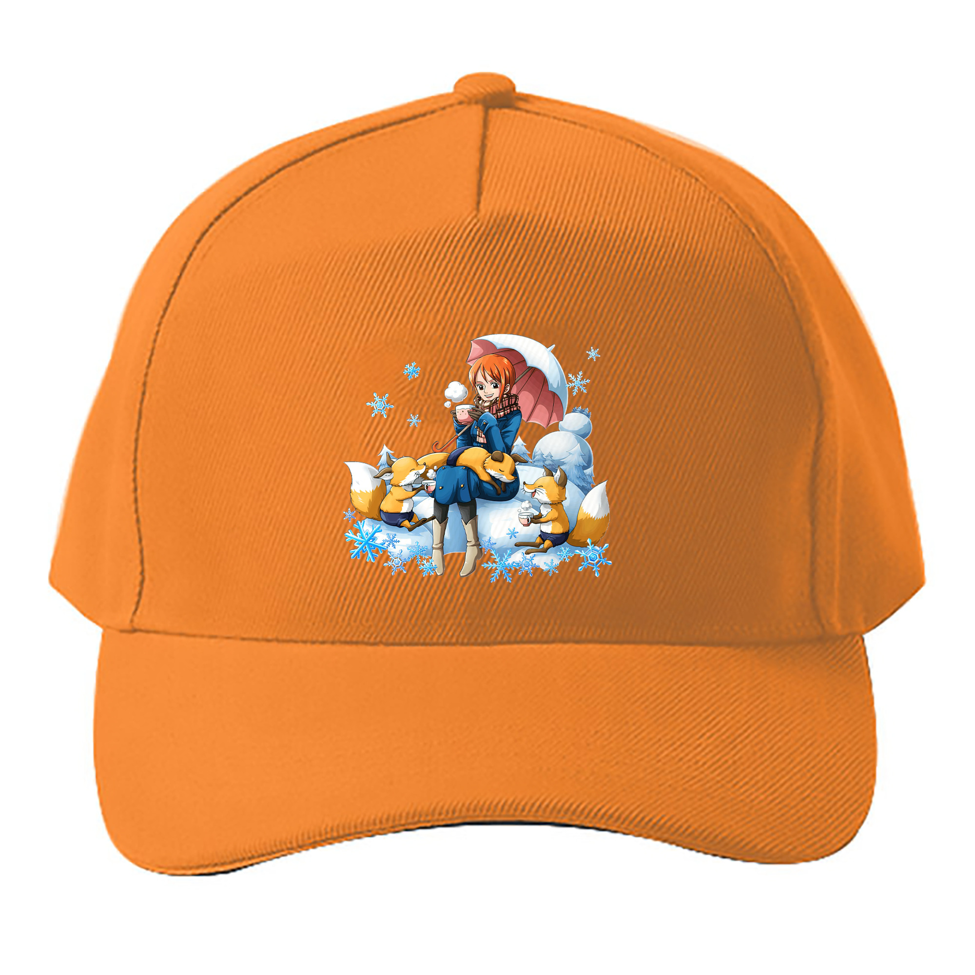 （画像用） ワンピース ナミ ONE PIECE Nami ベースボールキャップ 綿100％ 男女兼用 帽子 スポーツ