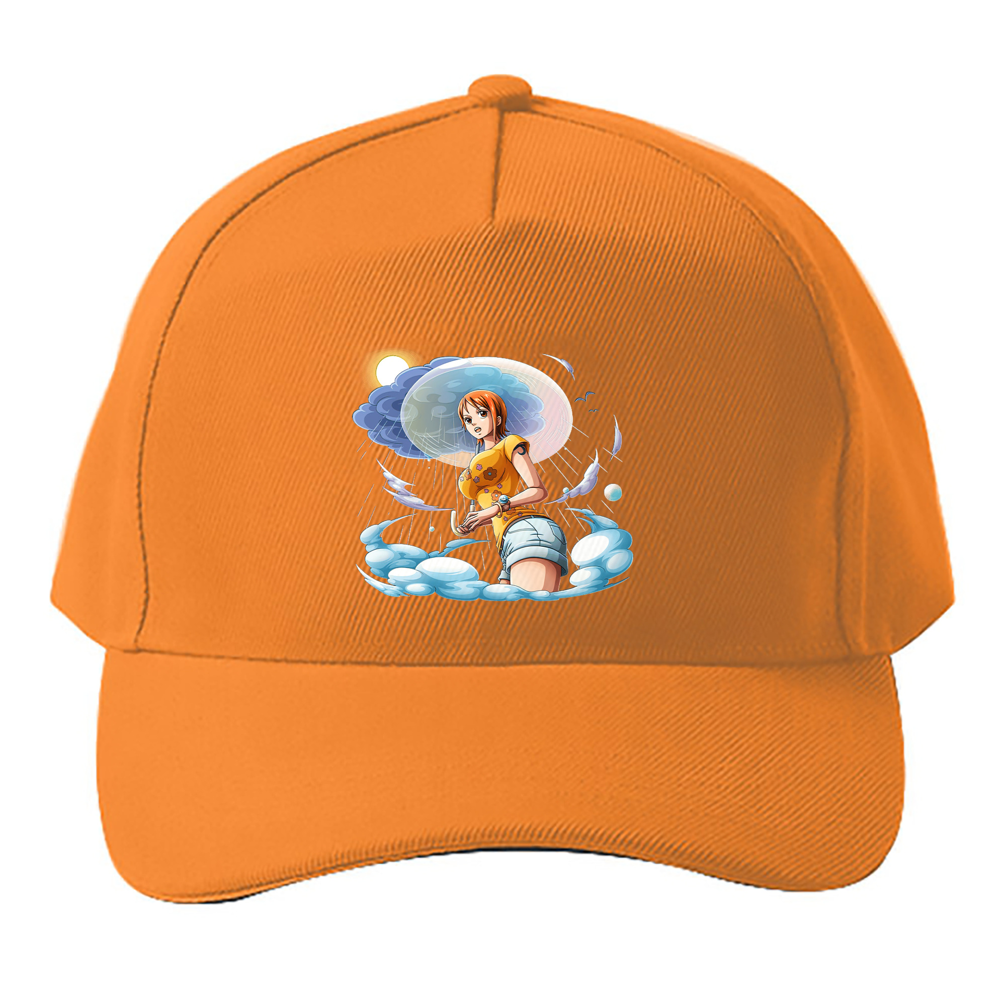 （画像用） ワンピース ナミ ONE PIECE Nami ベースボールキャップ 綿100％ 男女兼用 帽子 スポーツ