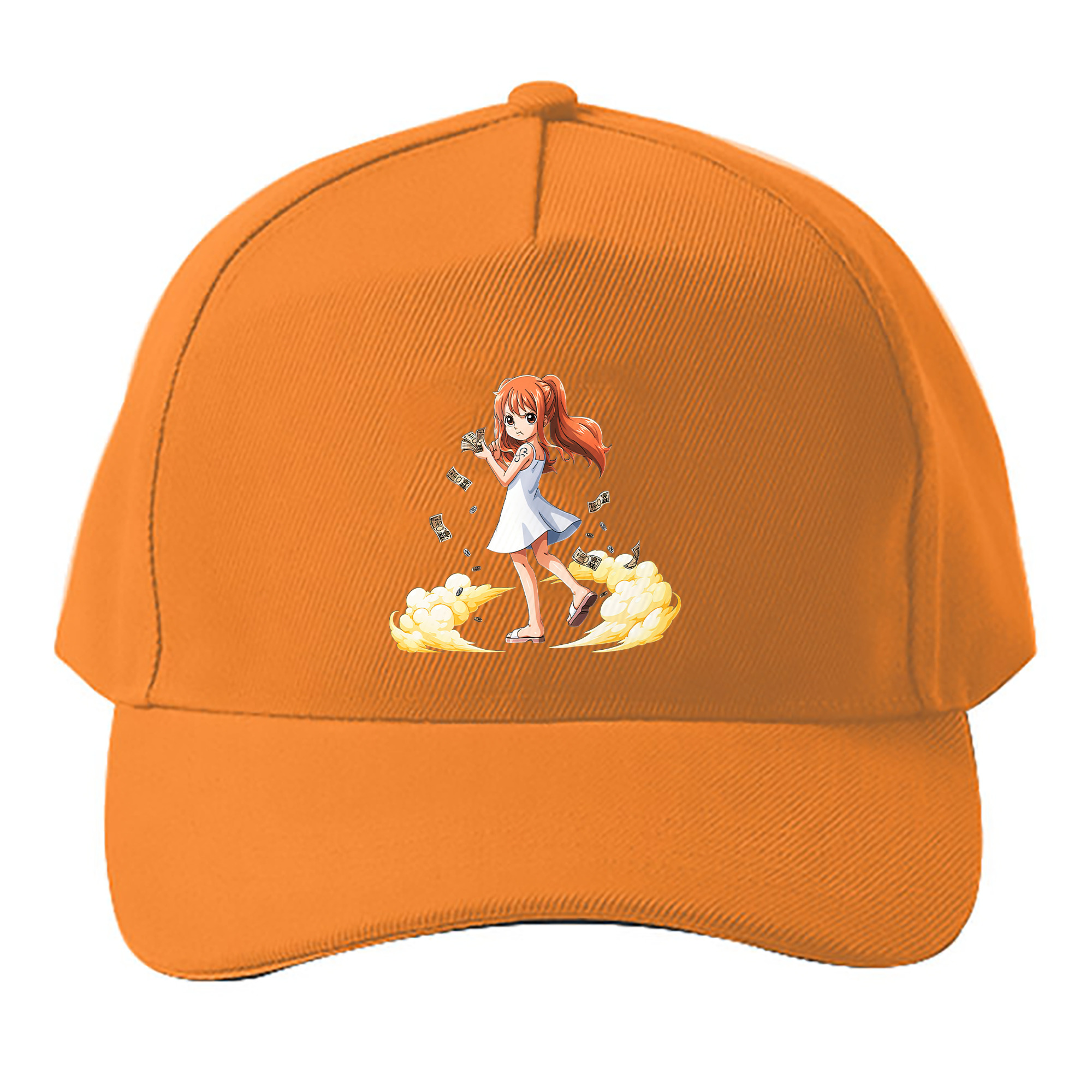 （画像用） ワンピース ナミ ONE PIECE Nami ベースボールキャップ 綿100％ 男女兼用 帽子 スポーツ
