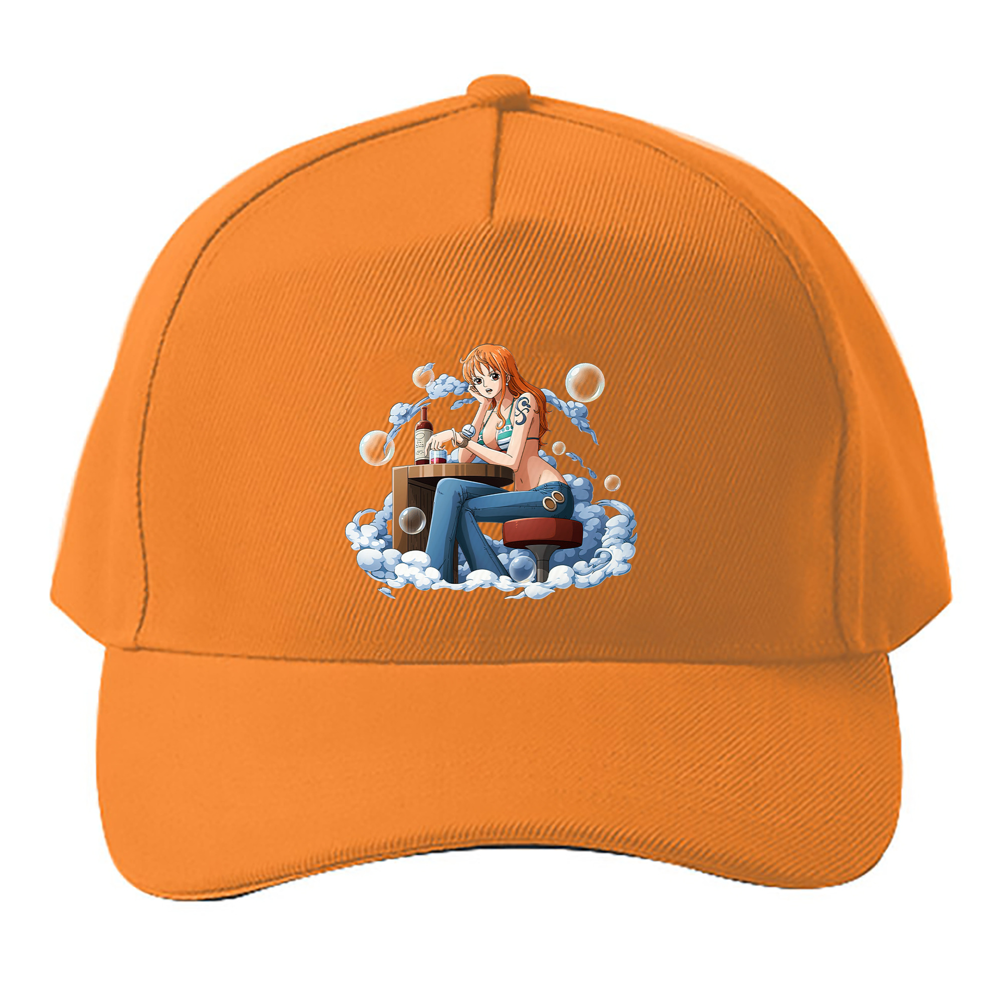 （画像用） ワンピース ナミ ONE PIECE Nami ベースボールキャップ 綿100％ 男女兼用 帽子 スポーツ