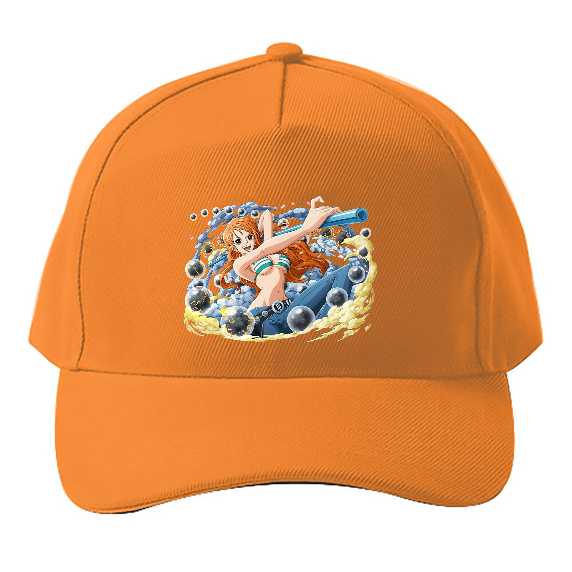 （画像用） ワンピース ナミ ONE PIECE Nami ベースボールキャップ 綿100％ 男女兼用 帽子 スポーツ