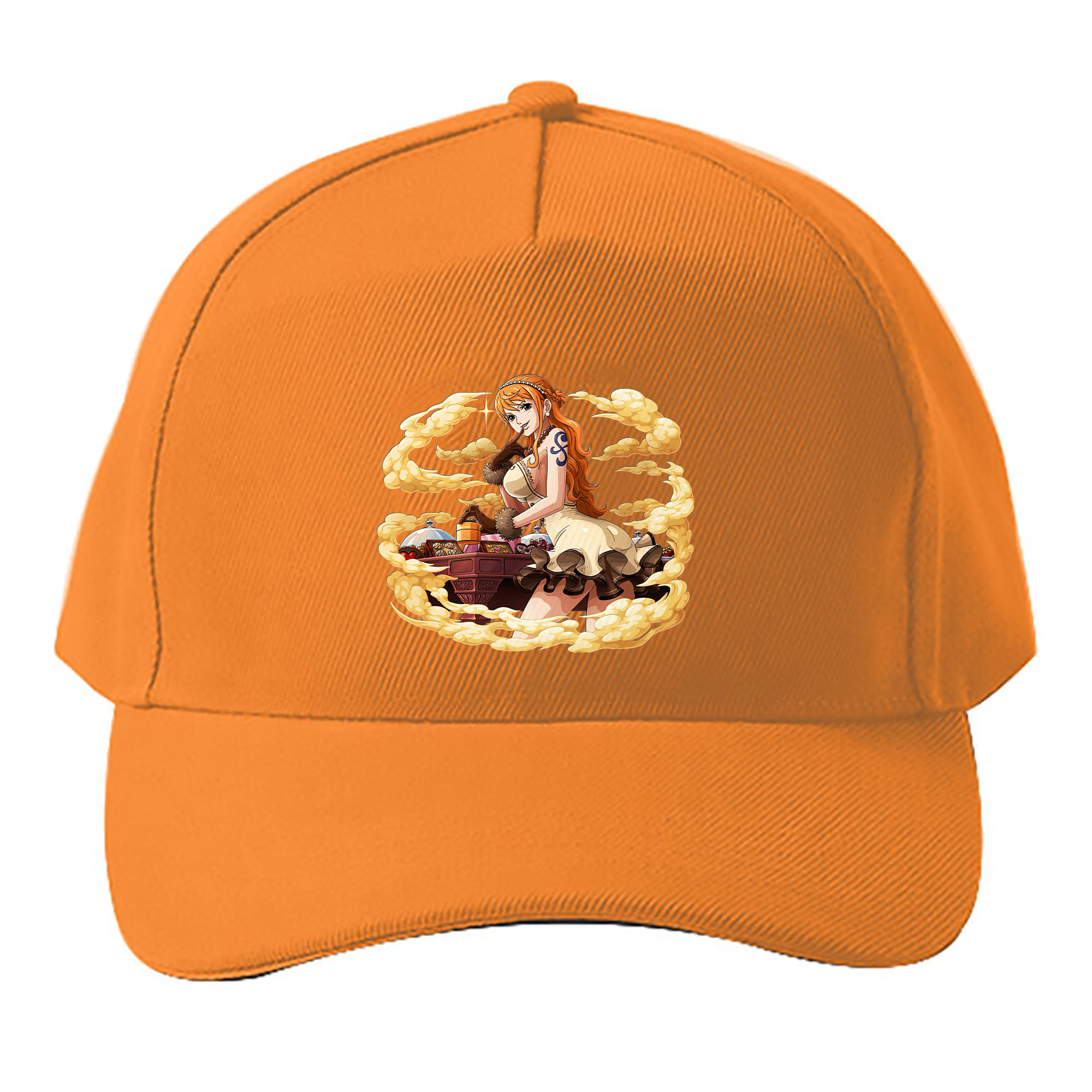 （画像用） ワンピース ナミ ONE PIECE Nami ベースボールキャップ 綿100％ 男女兼用 帽子 スポーツ