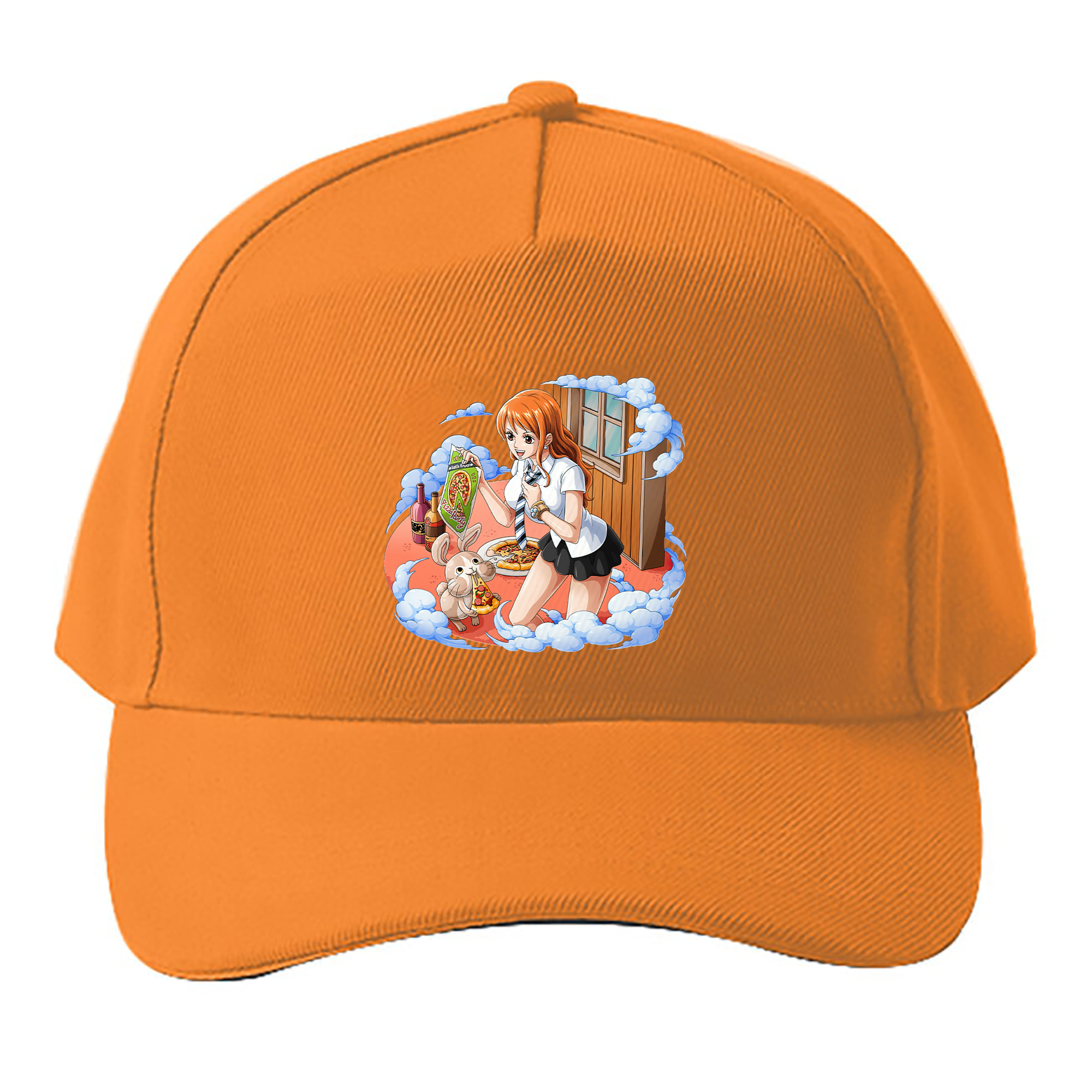 （画像用） ワンピース ナミ ONE PIECE Nami ベースボールキャップ 綿100％ 男女兼用 帽子 スポーツ