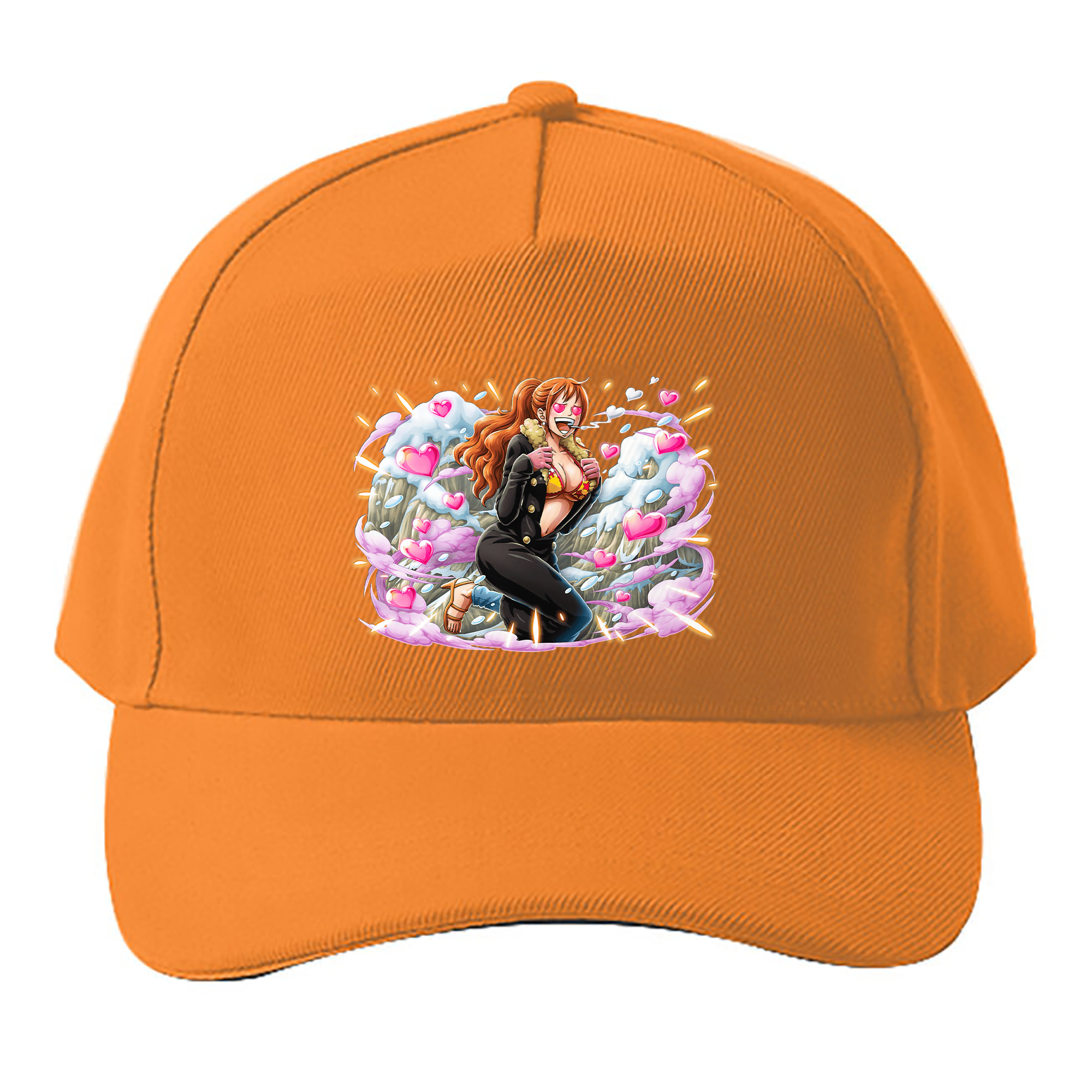（画像用） ワンピース ナミ ONE PIECE Nami ベースボールキャップ 綿100％ 男女兼用 帽子 スポーツ