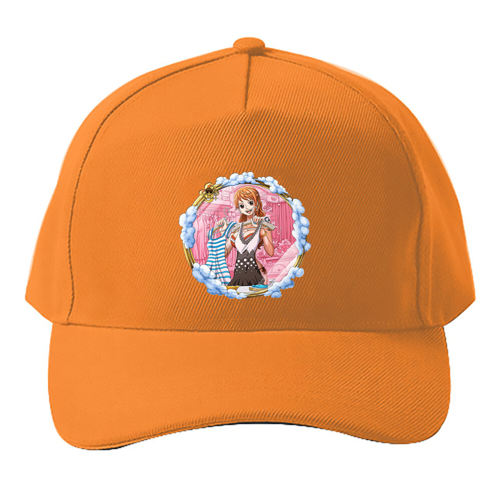 （画像用） ワンピース ナミ ONE PIECE Nami ベースボールキャップ 綿100％ 男女兼用 帽子 スポーツ