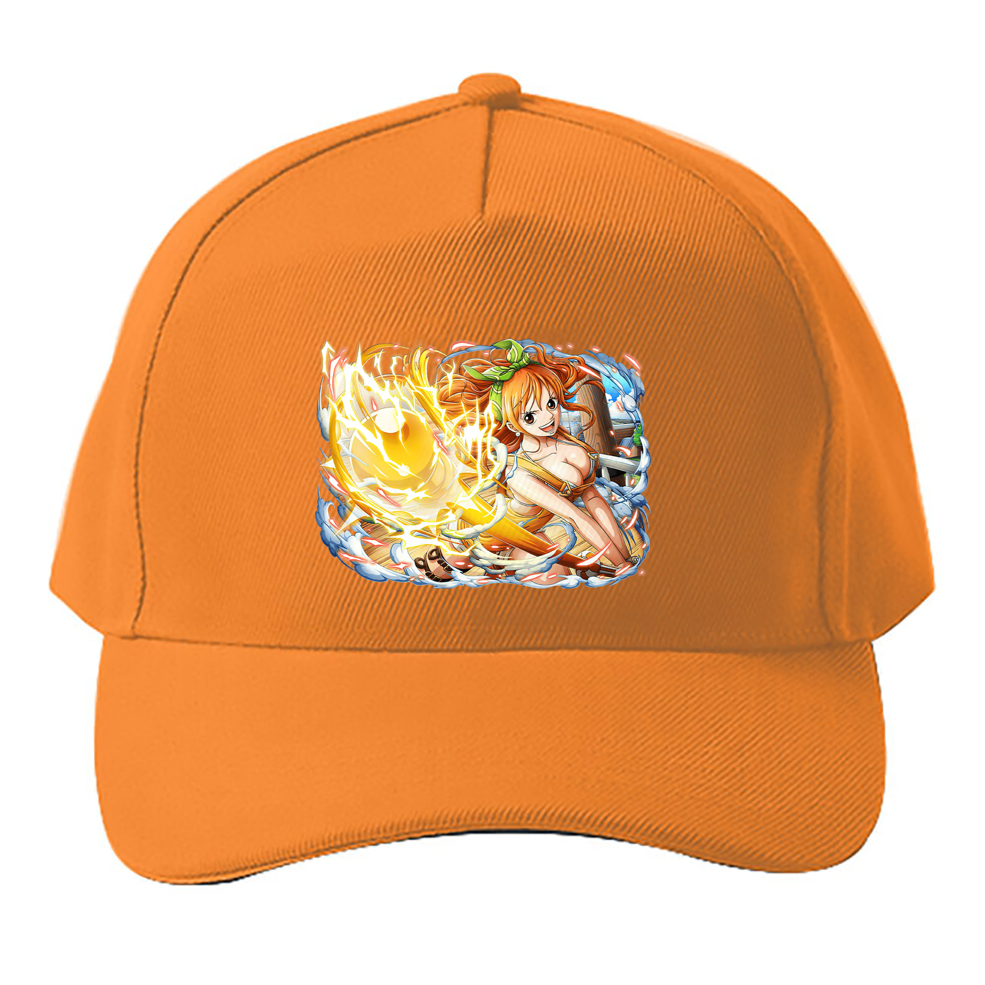 （画像用） ワンピース ナミ ONE PIECE Nami ベースボールキャップ 綿100％ 男女兼用 帽子 スポーツ