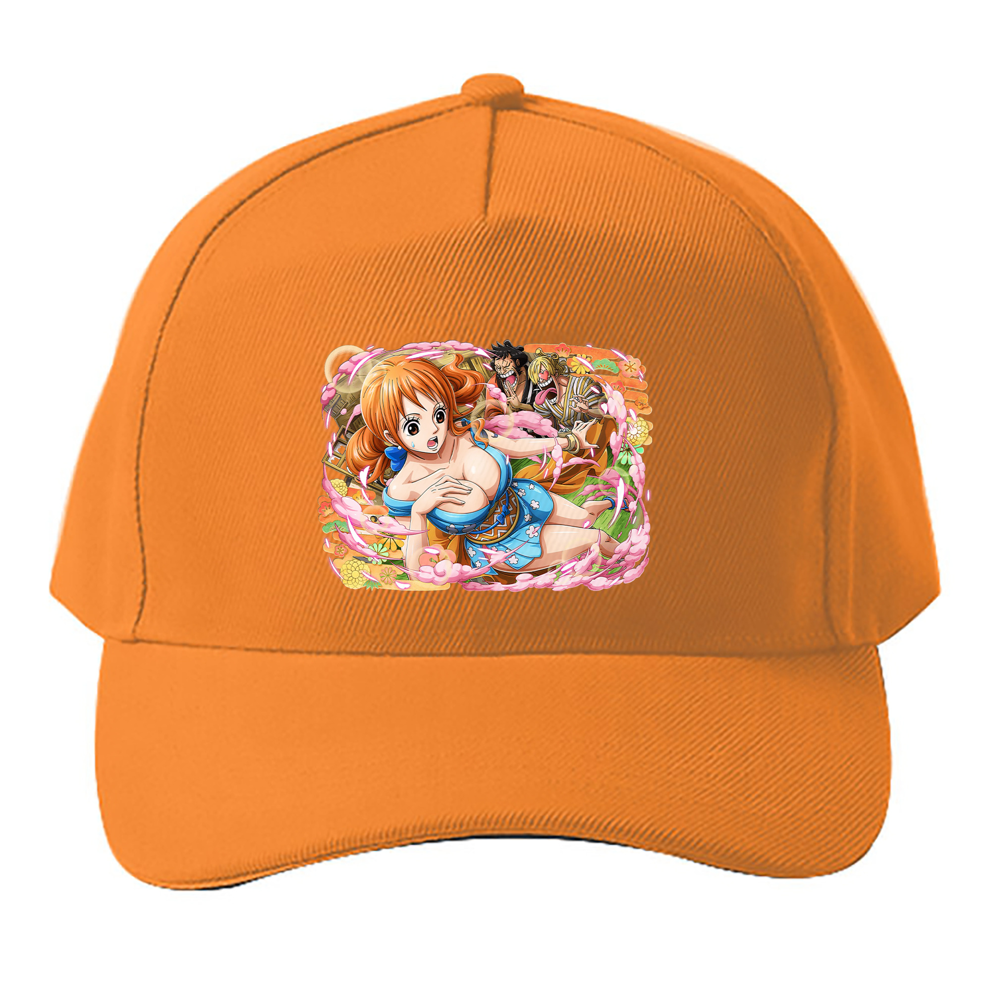 （画像用） ワンピース ナミ ONE PIECE Nami ベースボールキャップ 綿100％ 男女兼用 帽子 スポーツ