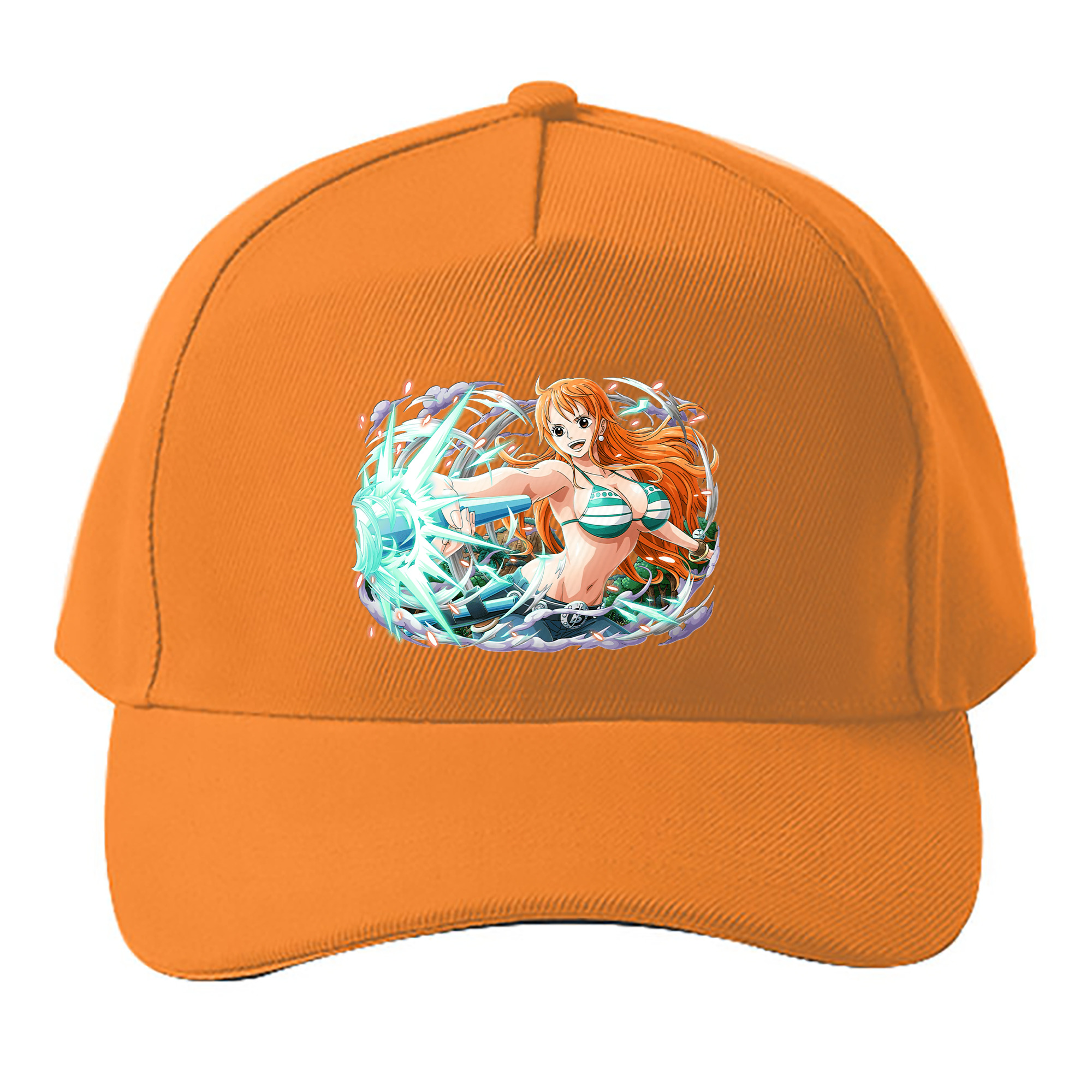 （画像用） ワンピース ナミ ONE PIECE Nami ベースボールキャップ 綿100％ 男女兼用 帽子 スポーツ