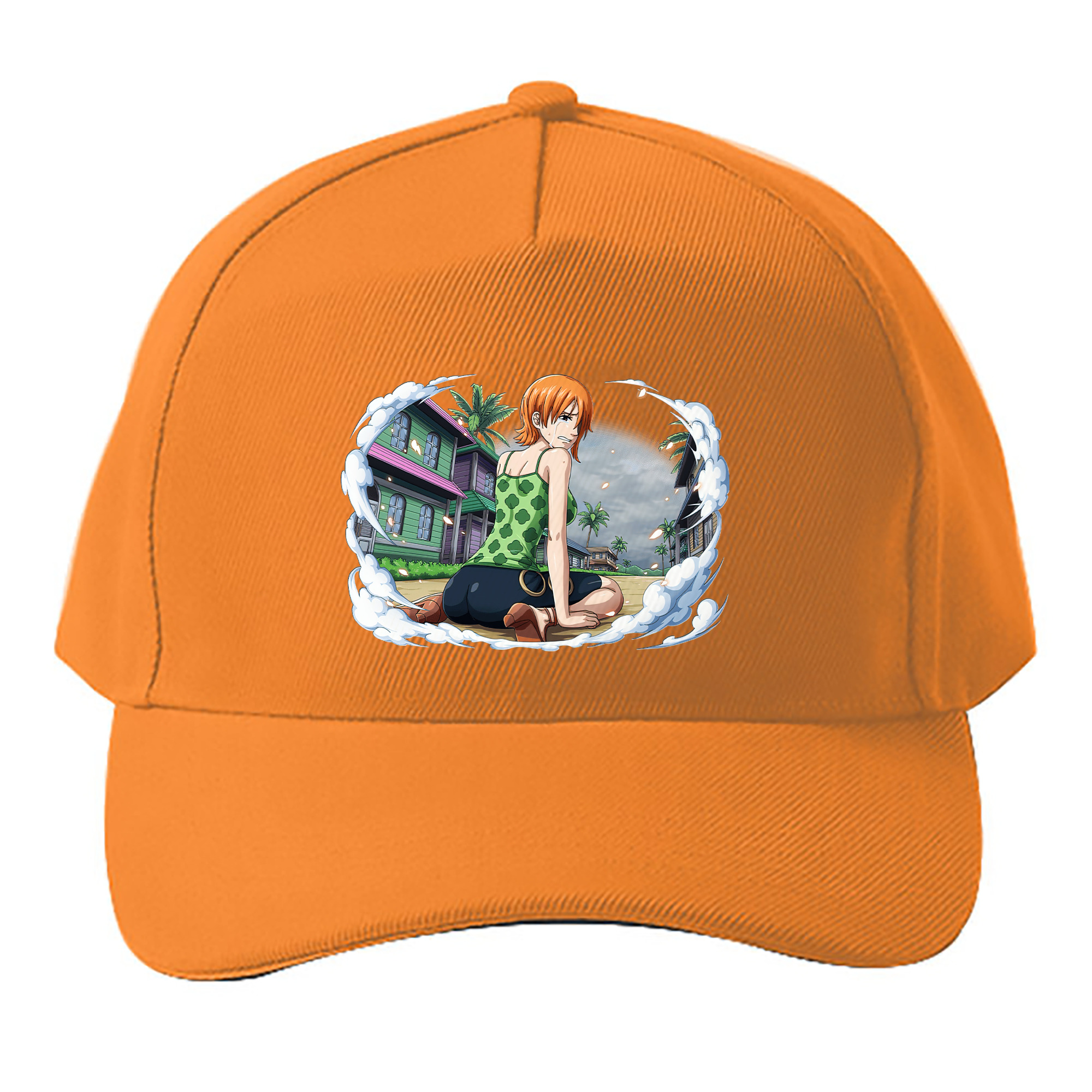 （画像用） ワンピース ナミ ONE PIECE Nami ベースボールキャップ 綿100％ 男女兼用 帽子 スポーツ