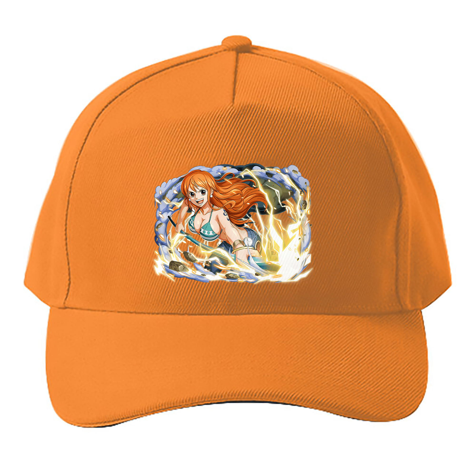 （画像用） ワンピース ナミ ONE PIECE Nami ベースボールキャップ 綿100％ 男女兼用 帽子 スポーツ