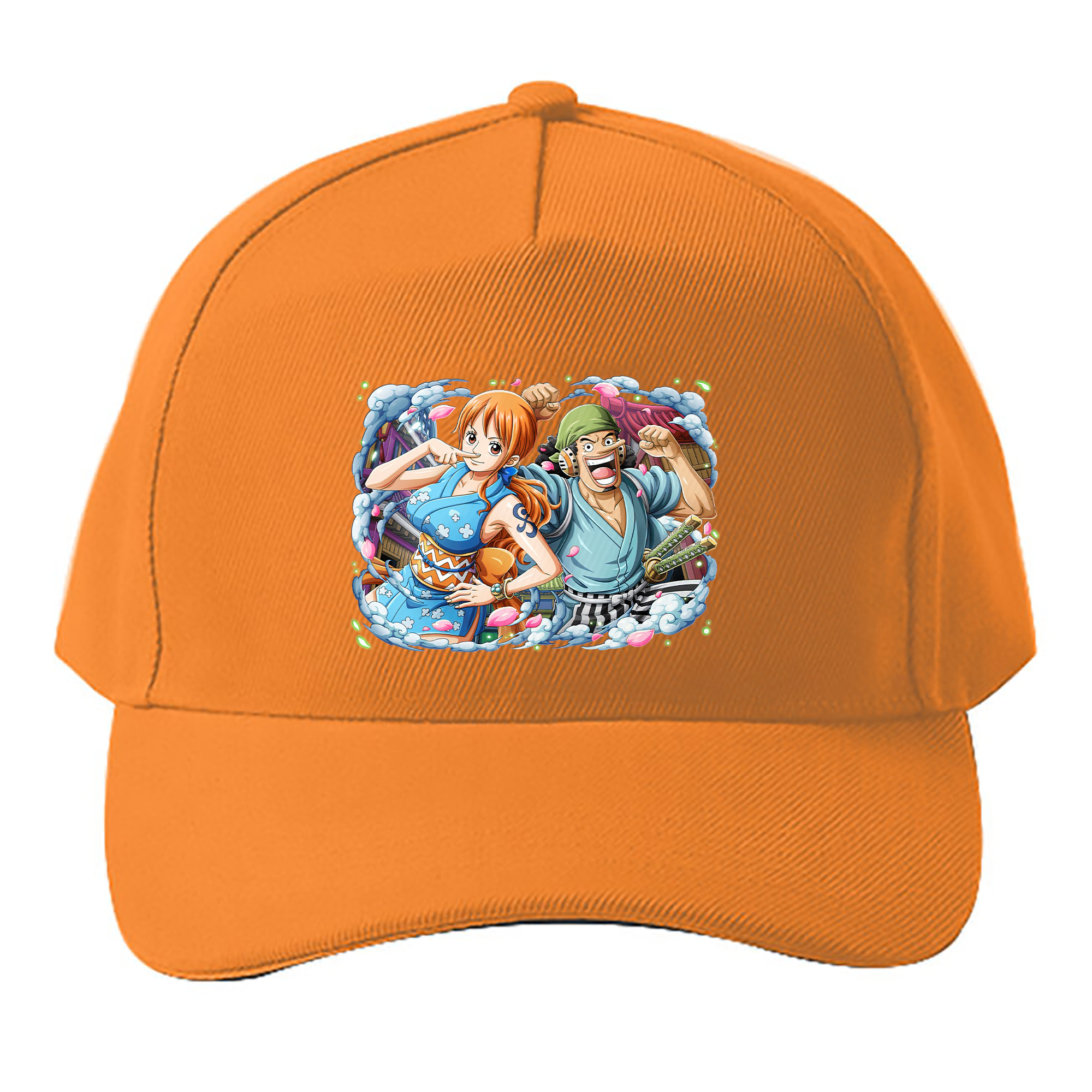 （画像用） ワンピース ナミ ONE PIECE Nami ベースボールキャップ 綿100％ 男女兼用 帽子 スポーツ