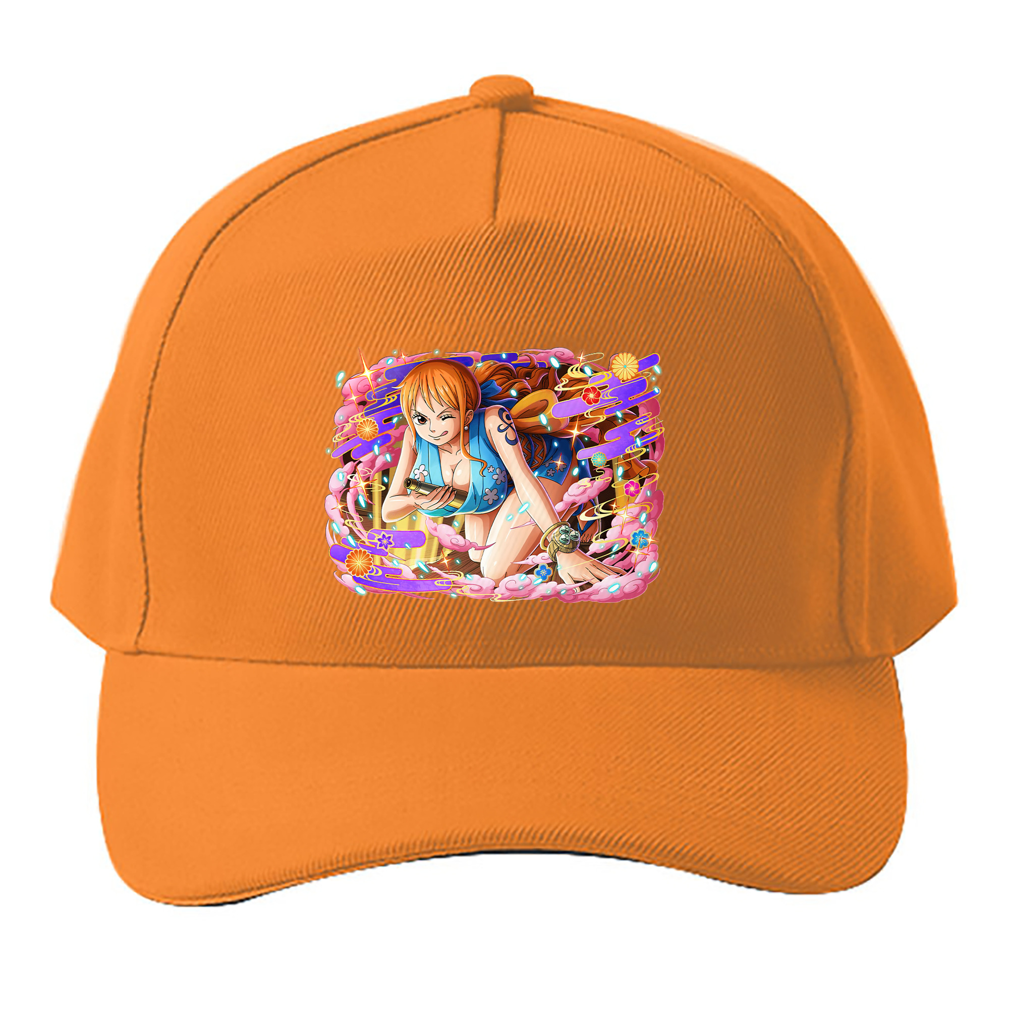 （画像用） ワンピース ナミ ONE PIECE Nami ベースボールキャップ 綿100％ 男女兼用 帽子 スポーツ