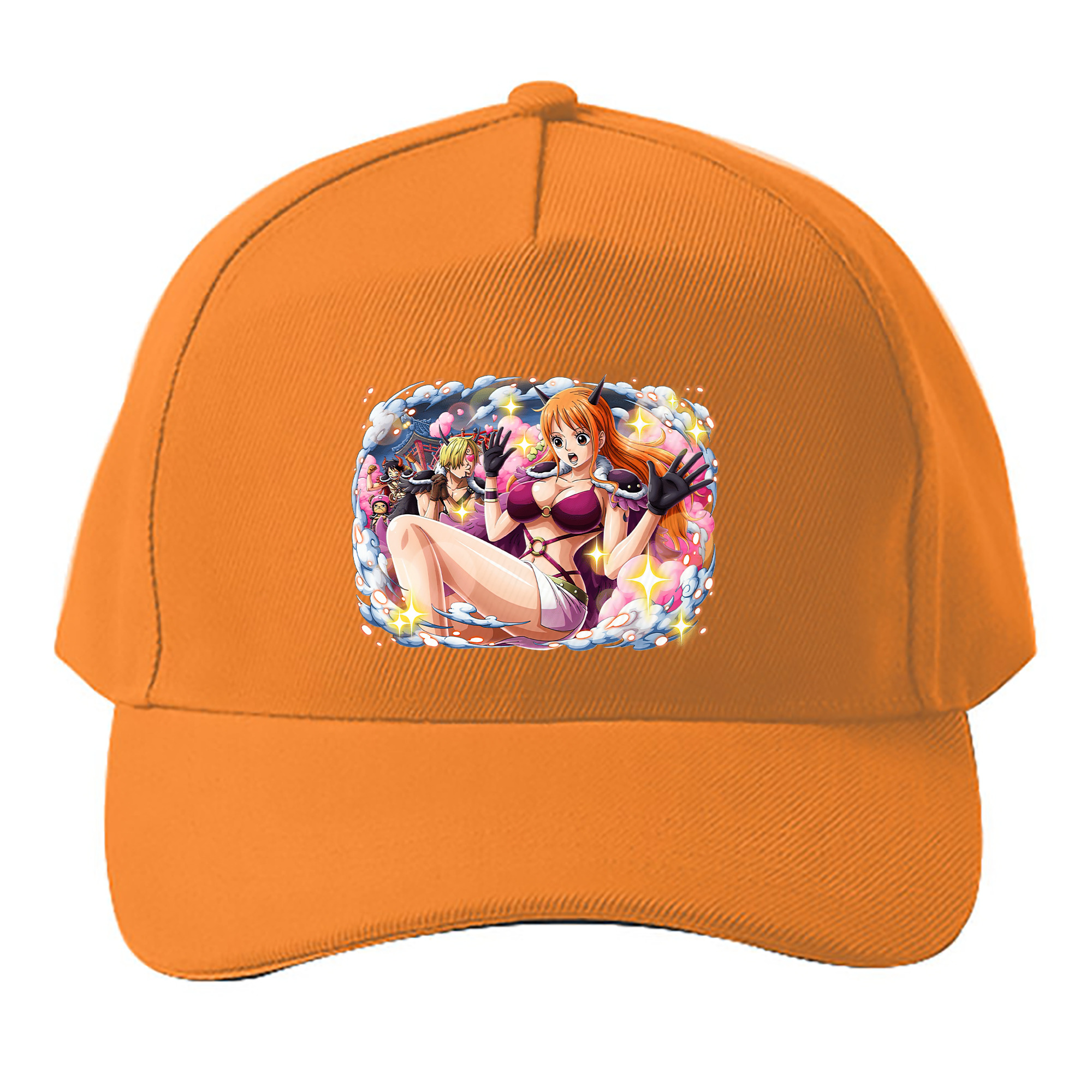 （画像用） ワンピース ナミ ONE PIECE Nami ベースボールキャップ 綿100％ 男女兼用 帽子 スポーツ