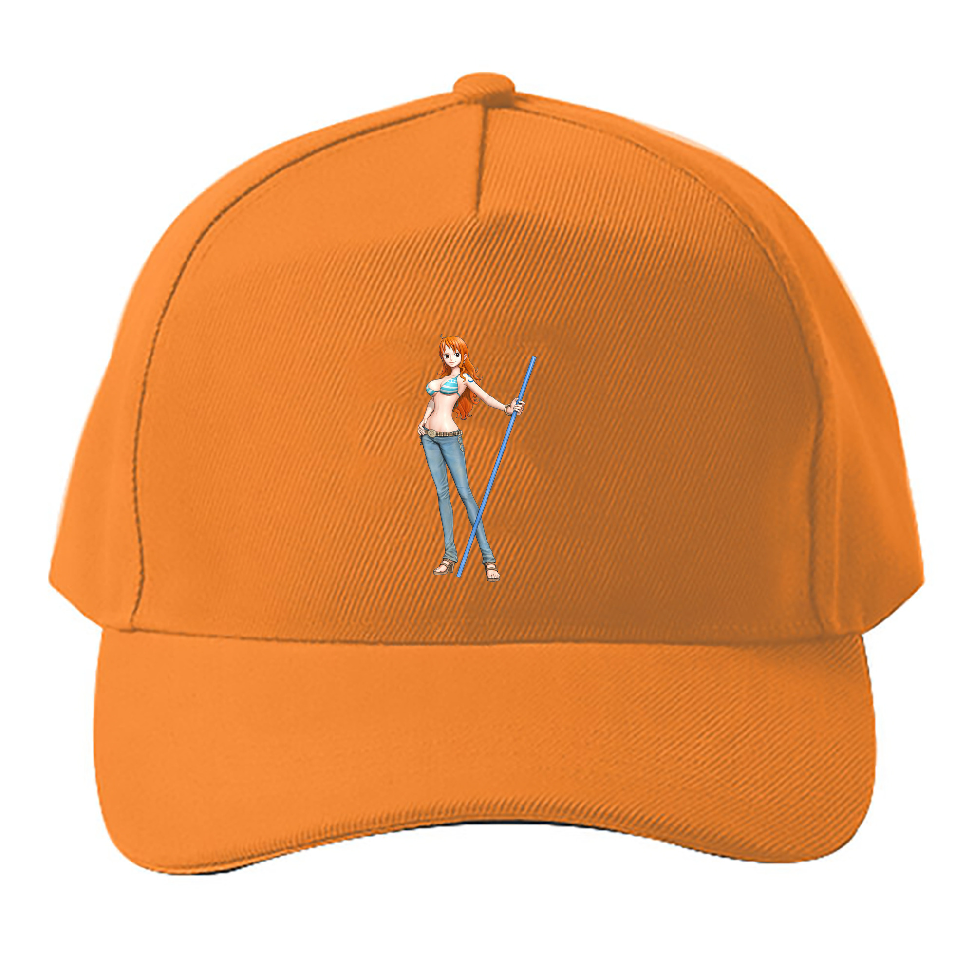 （画像用） ワンピース ナミ ONE PIECE Nami ベースボールキャップ 綿100％ 男女兼用 帽子 スポーツ