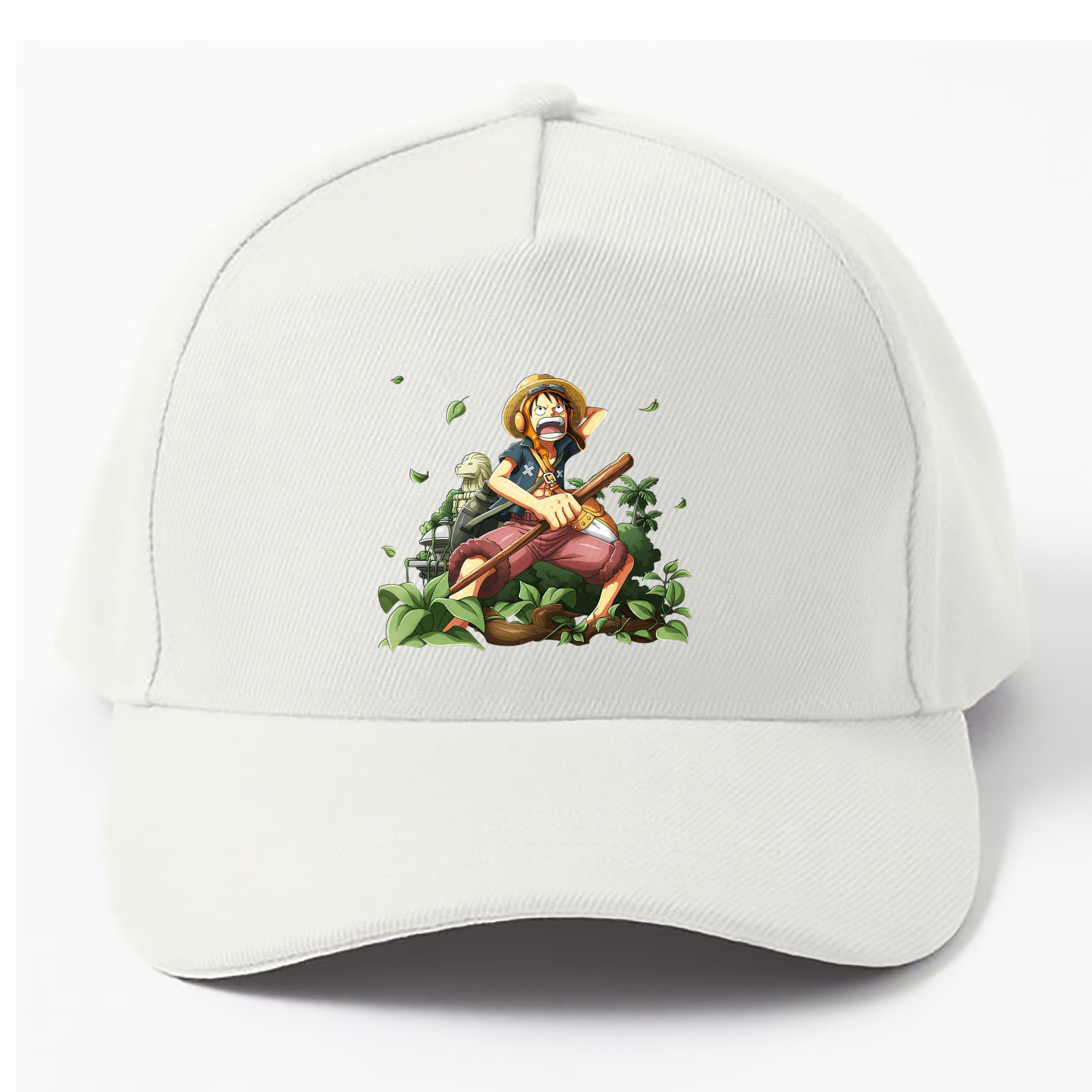 （画像用） ワンピース モンキー・D・ルフィ ONE PIECE Monkey D. Luffy ベースボールキャップ 綿100％ 男女兼用 帽子 スポーツ