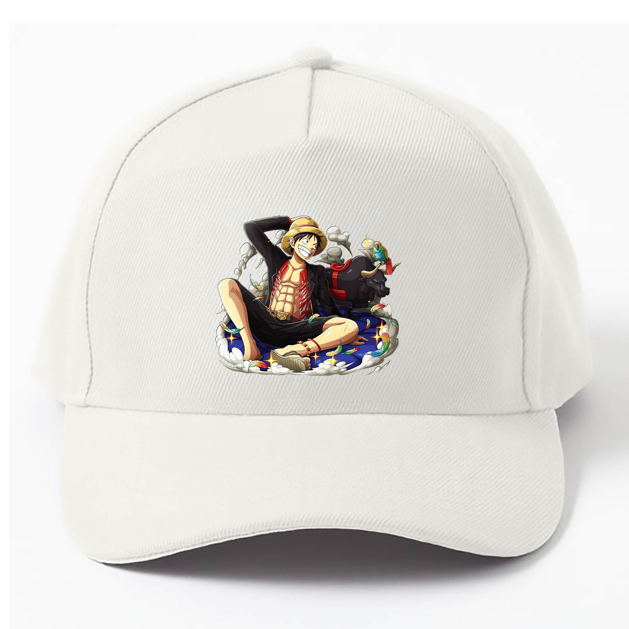 （画像用） ワンピース モンキー・D・ルフィ ONE PIECE Monkey D. Luffy ベースボールキャップ 綿100％ 男女兼用 帽子 スポーツ