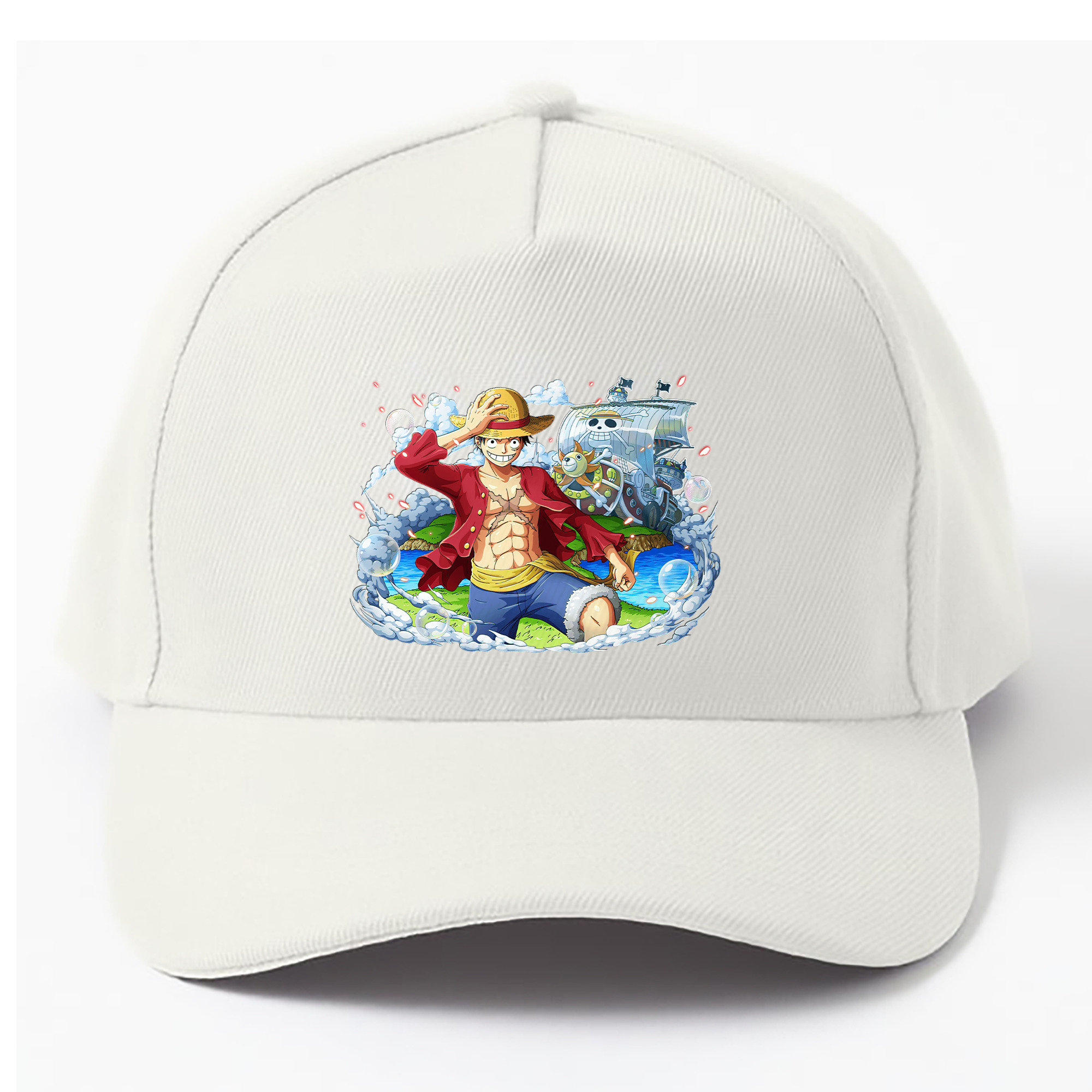 （画像用） ワンピース モンキー・D・ルフィ ONE PIECE Monkey D. Luffy ベースボールキャップ 綿100％ 男女兼用 帽子 スポーツ