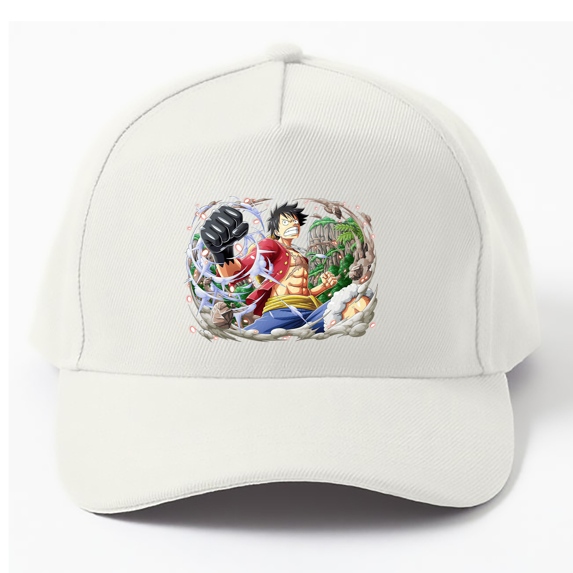 （画像用） ワンピース モンキー・D・ルフィ ONE PIECE Monkey D. Luffy ベースボールキャップ 綿100％ 男女兼用 帽子 スポーツ
