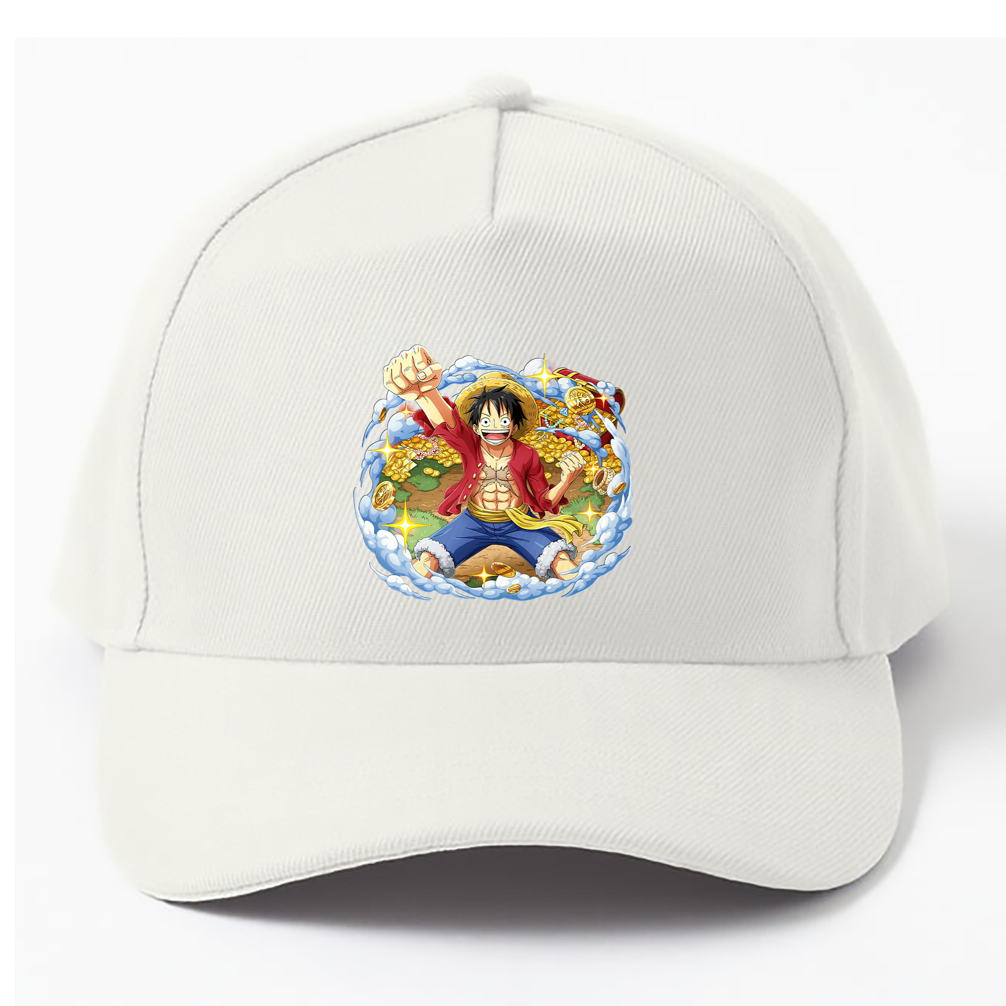 （画像用） ワンピース モンキー・D・ルフィ ONE PIECE Monkey D. Luffy ベースボールキャップ 綿100％ 男女兼用 帽子 スポーツ