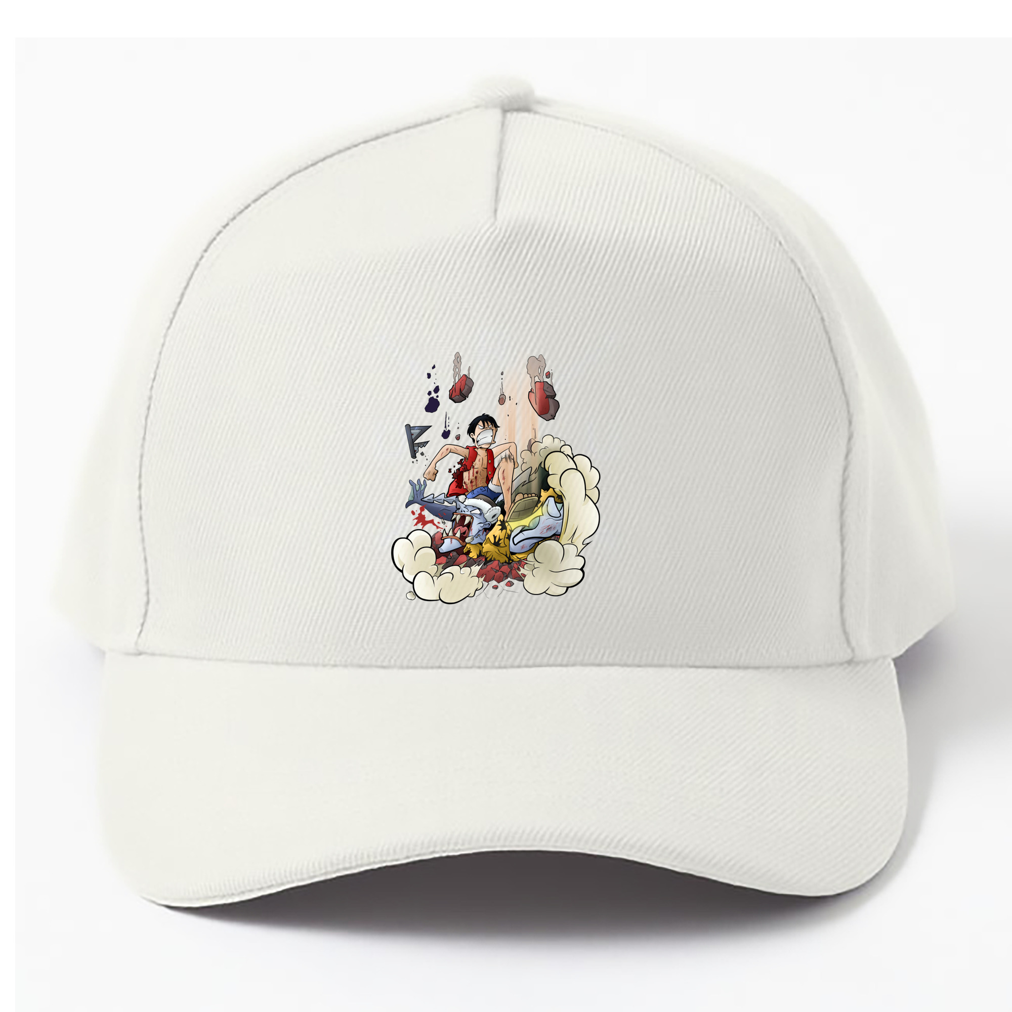 （画像用） ワンピース モンキー・D・ルフィ ONE PIECE Monkey D. Luffy ベースボールキャップ 綿100％ 男女兼用 帽子 スポーツ