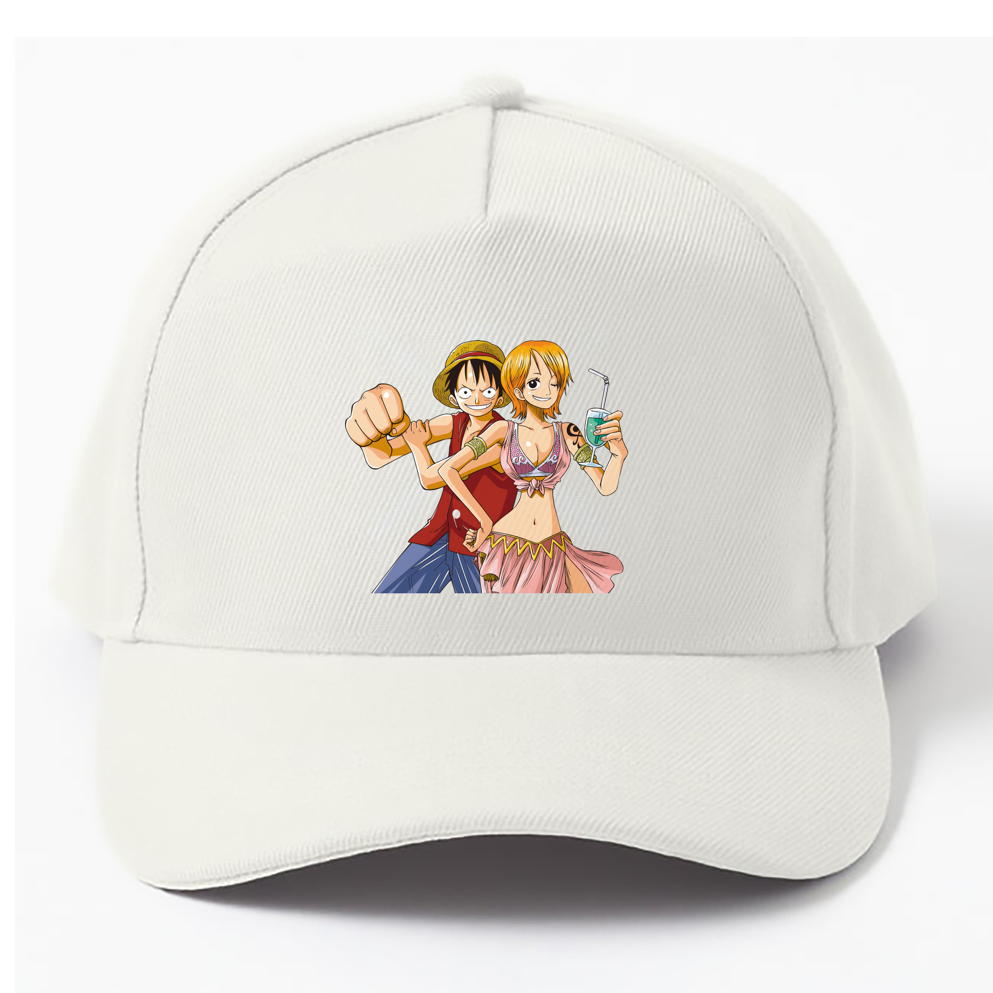 （画像用） ワンピース モンキー・D・ルフィ ONE PIECE Monkey D. Luffy ベースボールキャップ 綿100％ 男女兼用 帽子 スポーツ