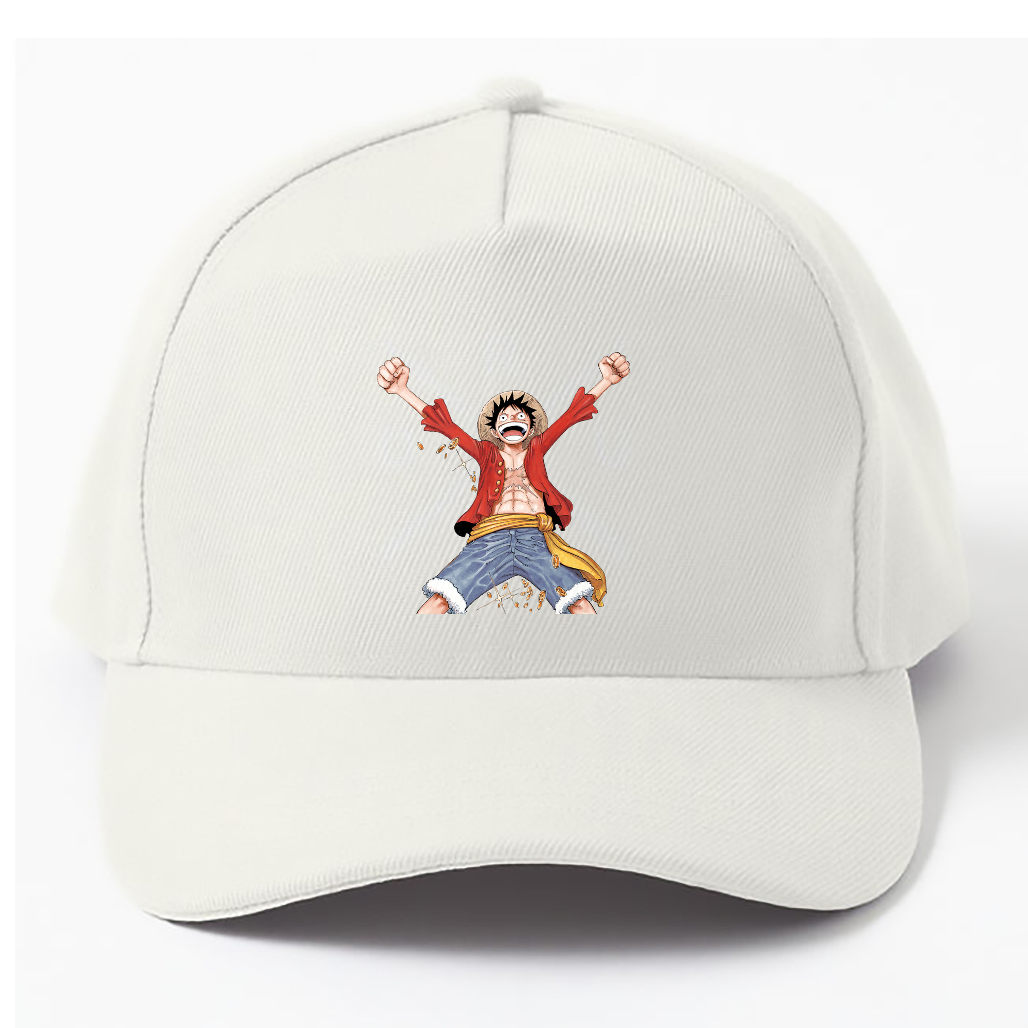 （画像用） ワンピース モンキー・D・ルフィ ONE PIECE Monkey D. Luffy ベースボールキャップ 綿100％ 男女兼用 帽子 スポーツ