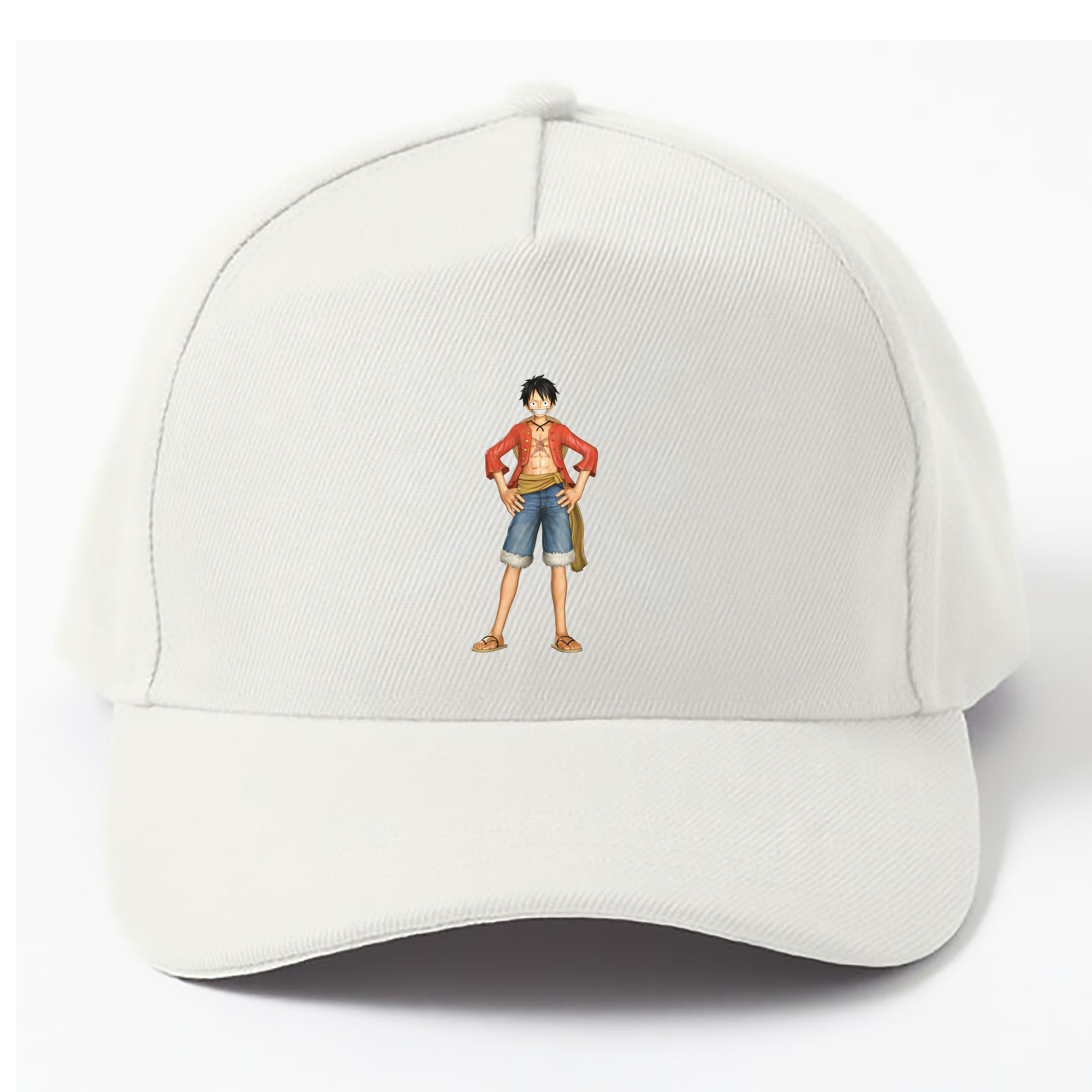 （画像用） ワンピース モンキー・D・ルフィ ONE PIECE Monkey D. Luffy ベースボールキャップ 綿100％ 男女兼用 帽子 スポーツ