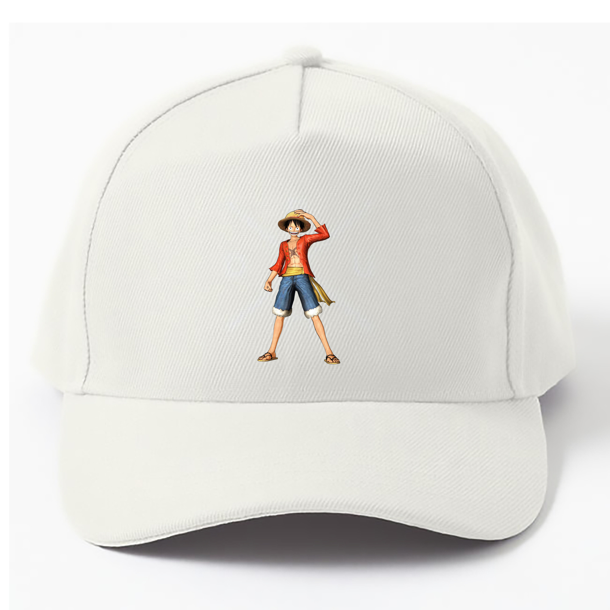 （画像用） ワンピース モンキー・D・ルフィ ONE PIECE Monkey D. Luffy ベースボールキャップ 綿100％ 男女兼用 帽子 スポーツ