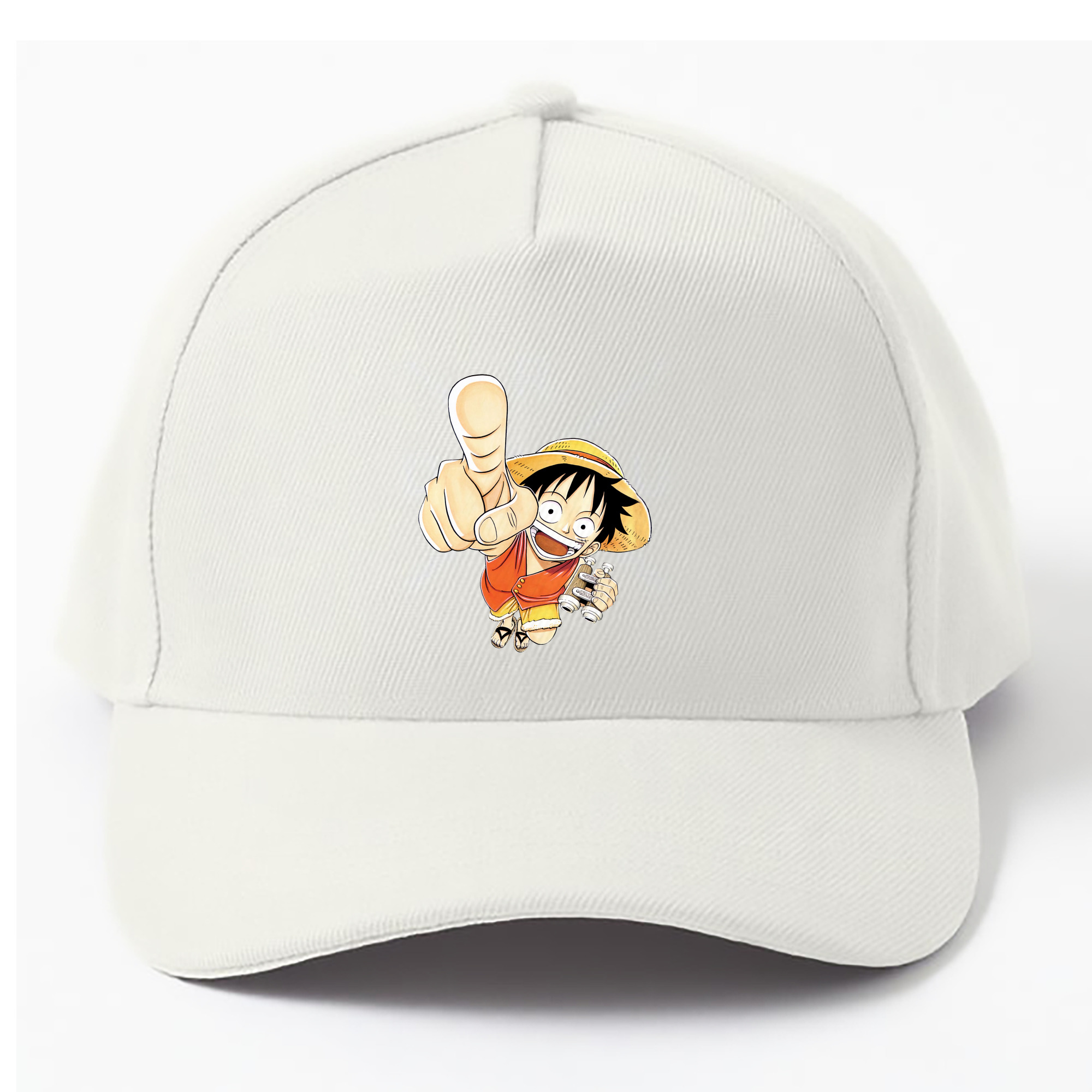 （画像用） ワンピース モンキー・D・ルフィ ONE PIECE Monkey D. Luffy ベースボールキャップ 綿100％ 男女兼用 帽子 スポーツ