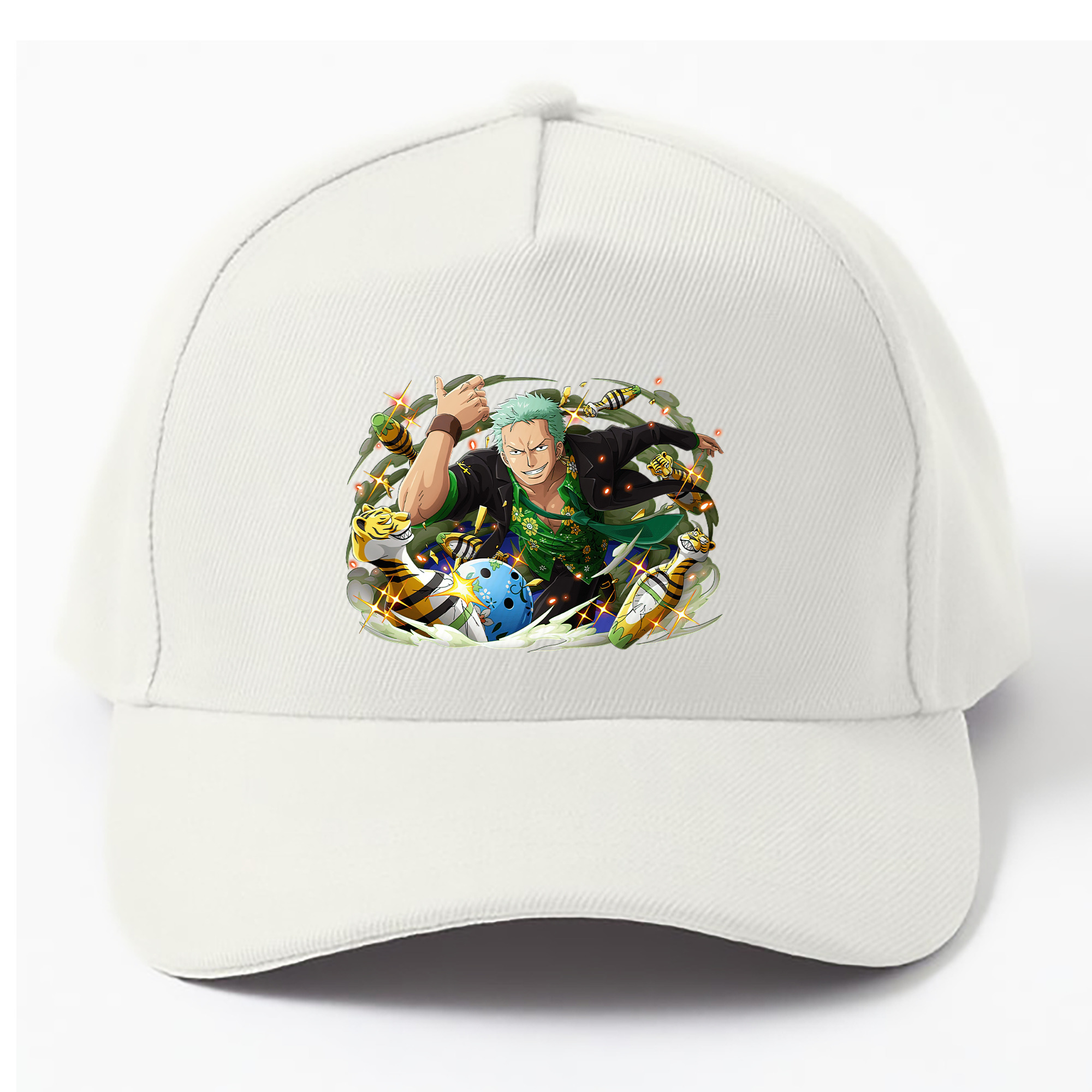（画像用） ワンピース ロロノア・ゾロ ONE PIECE Roronoa Zoro ベースボールキャップ 綿100％ 男女兼用 帽子 スポーツ