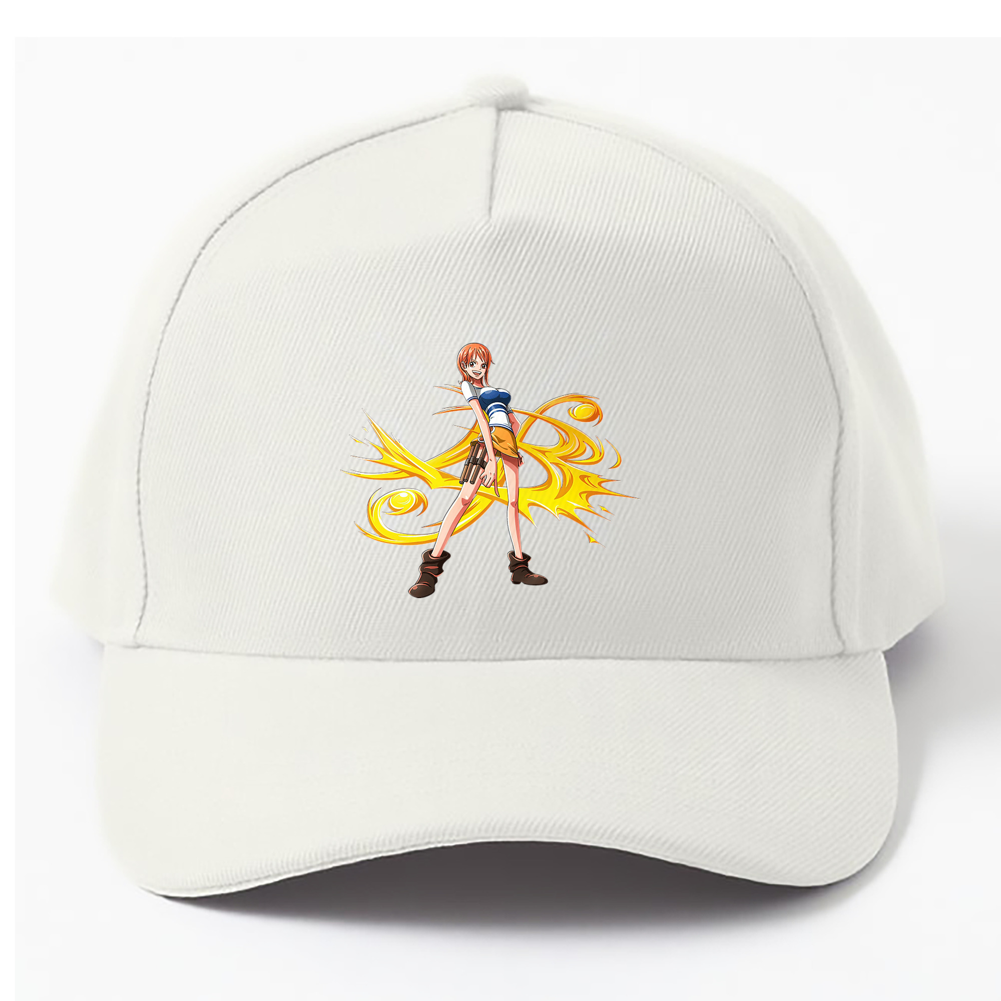 （画像用） ワンピース ナミ ONE PIECE Nami ベースボールキャップ 綿100％ 男女兼用 帽子 スポーツ