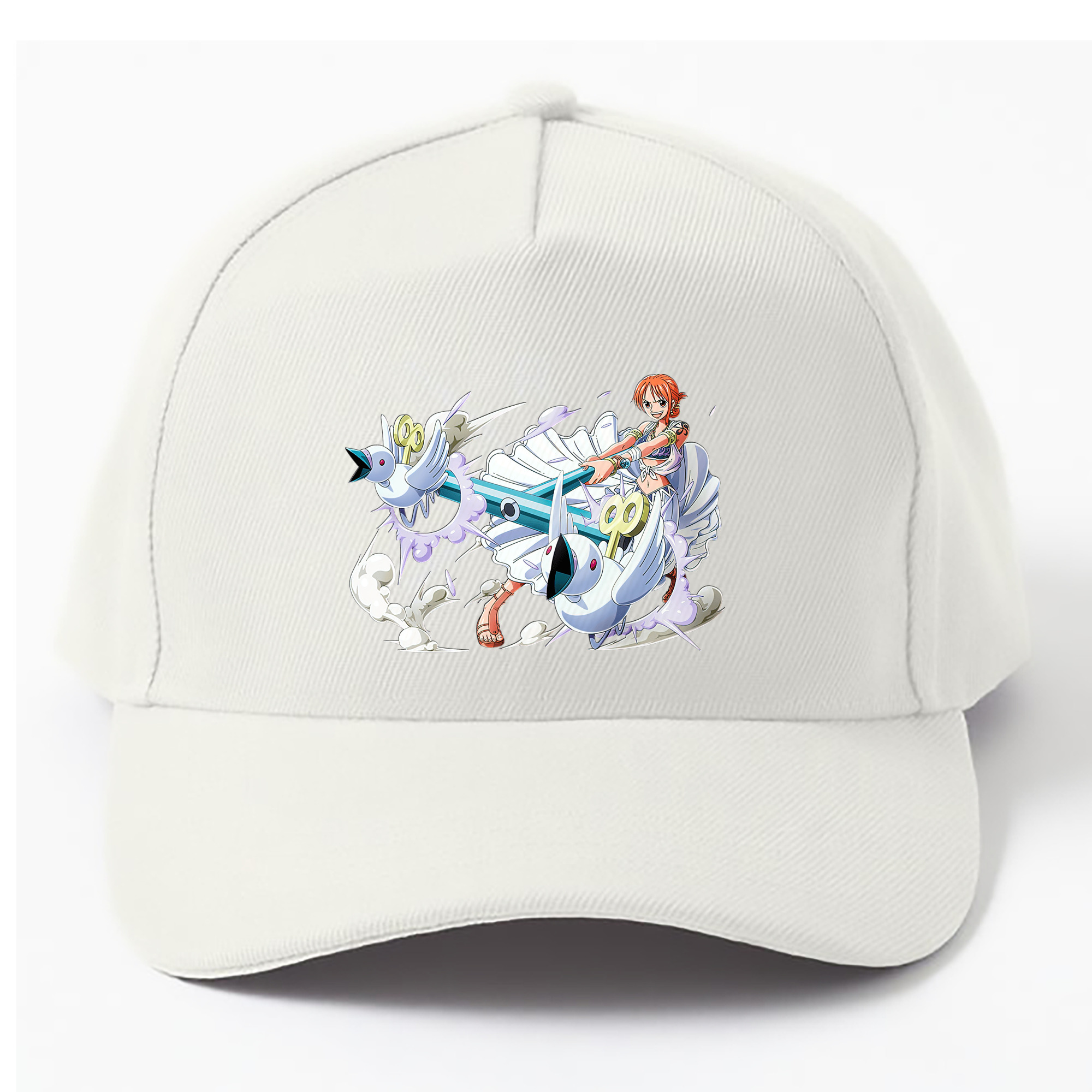 （画像用） ワンピース ナミ ONE PIECE Nami ベースボールキャップ 綿100％ 男女兼用 帽子 スポーツ