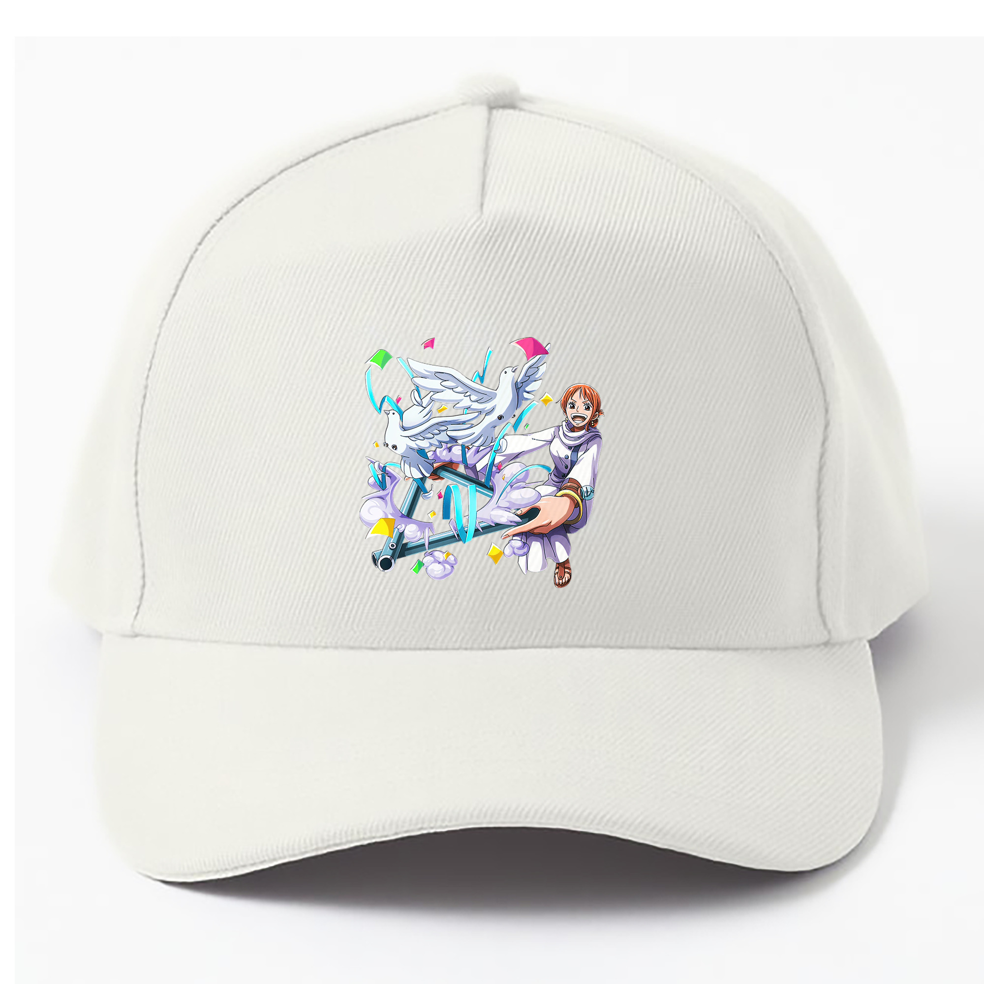 （画像用） ワンピース ナミ ONE PIECE Nami ベースボールキャップ 綿100％ 男女兼用 帽子 スポーツ
