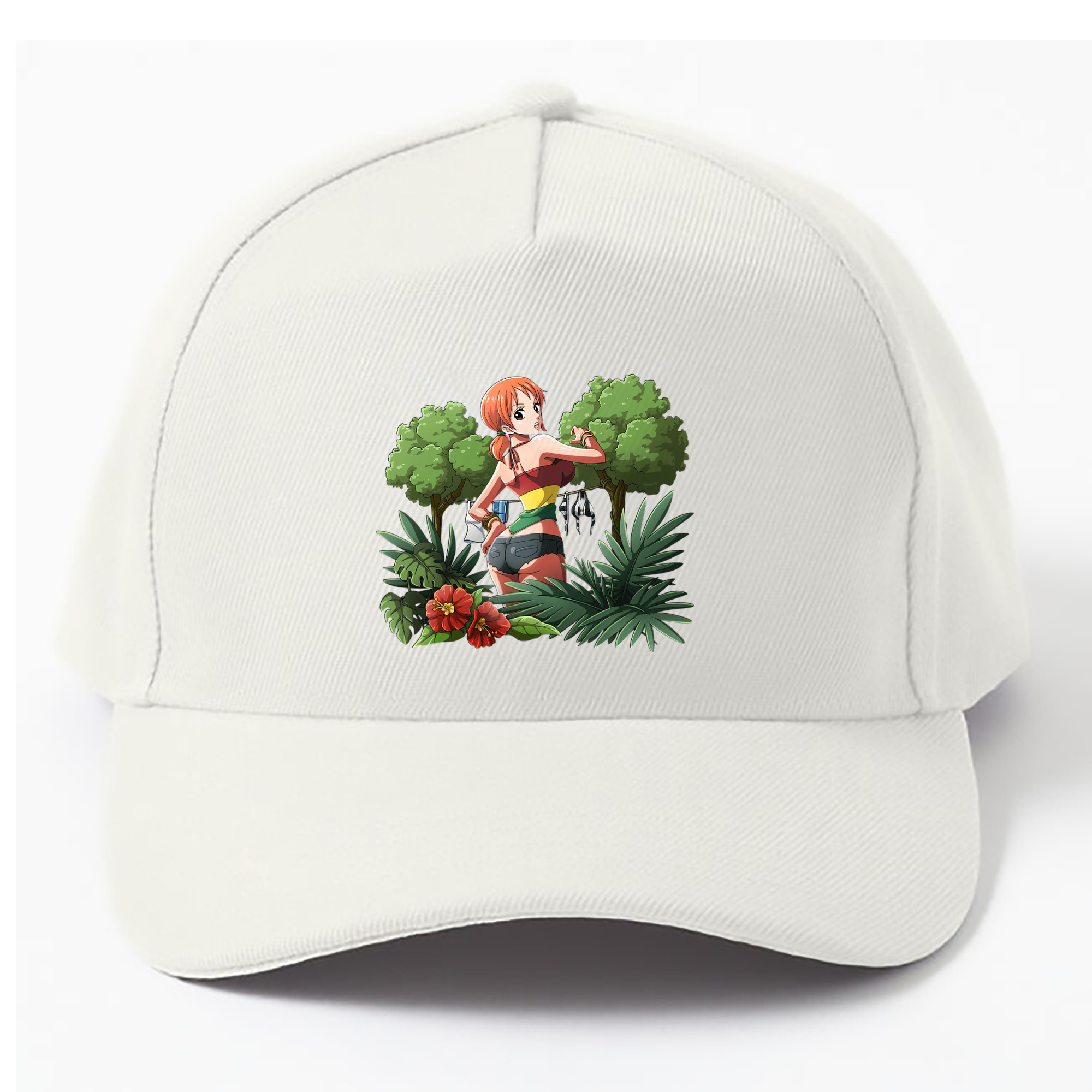 （画像用） ワンピース ナミ ONE PIECE Nami ベースボールキャップ 綿100％ 男女兼用 帽子 スポーツ