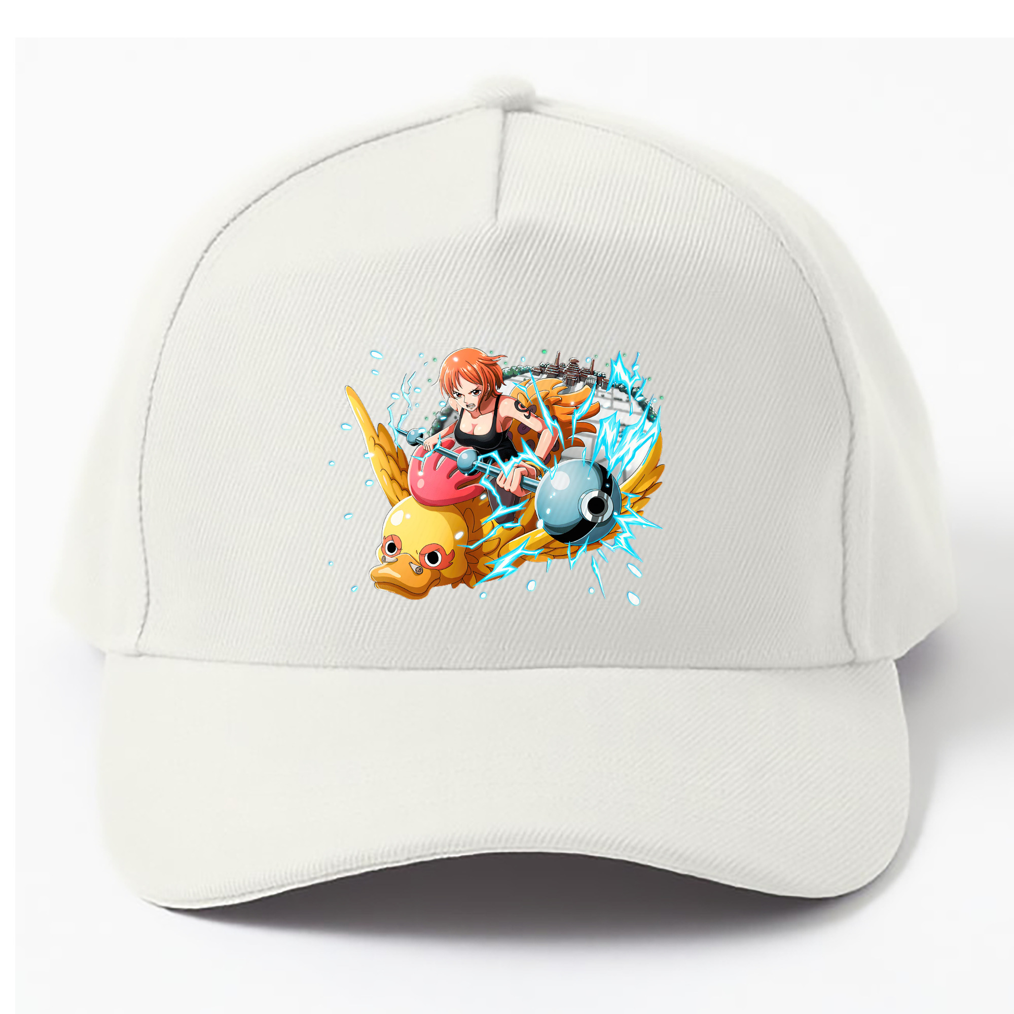 （画像用） ワンピース ナミ ONE PIECE Nami ベースボールキャップ 綿100％ 男女兼用 帽子 スポーツ