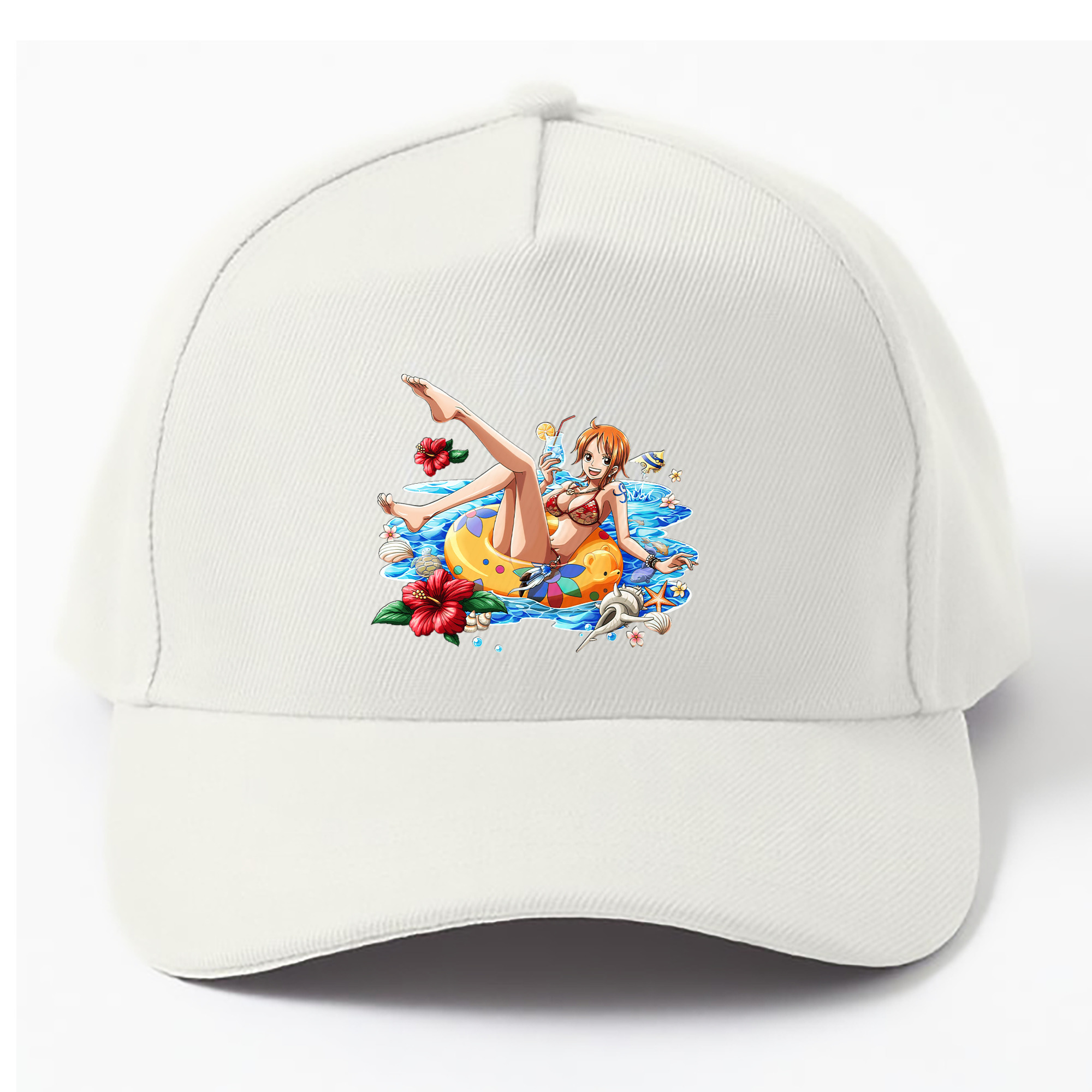 （画像用） ワンピース ナミ ONE PIECE Nami ベースボールキャップ 綿100％ 男女兼用 帽子 スポーツ