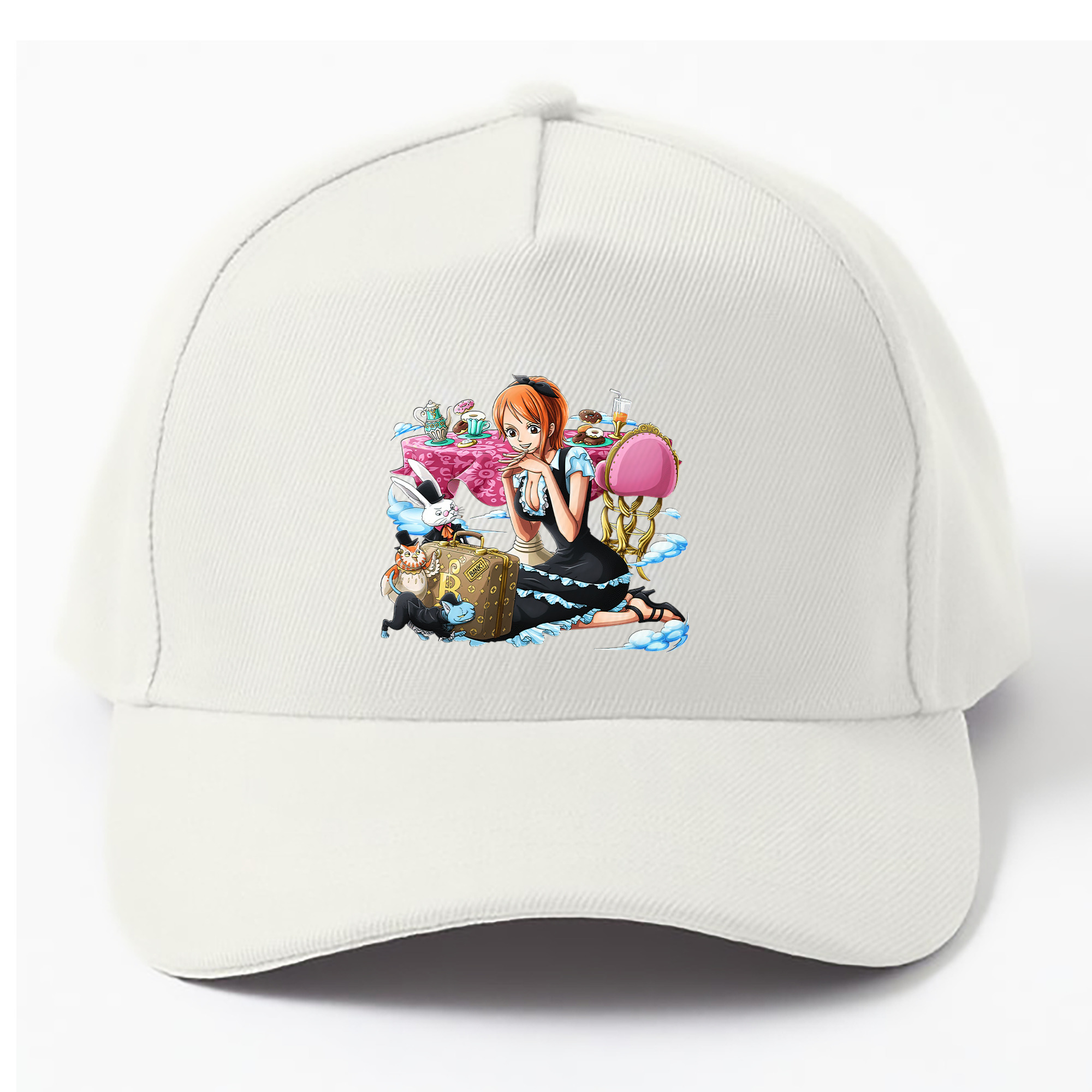 （画像用） ワンピース ナミ ONE PIECE Nami ベースボールキャップ 綿100％ 男女兼用 帽子 スポーツ