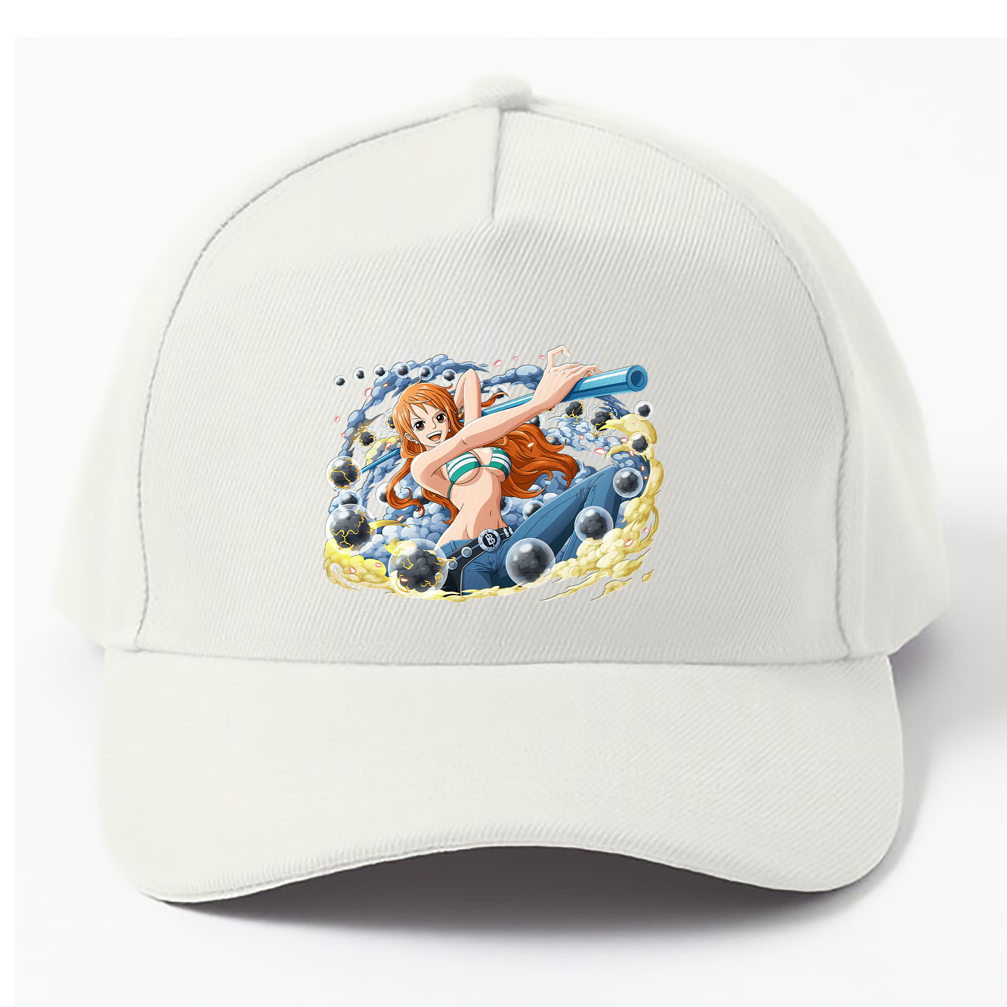 （画像用） ワンピース ナミ ONE PIECE Nami ベースボールキャップ 綿100％ 男女兼用 帽子 スポーツ