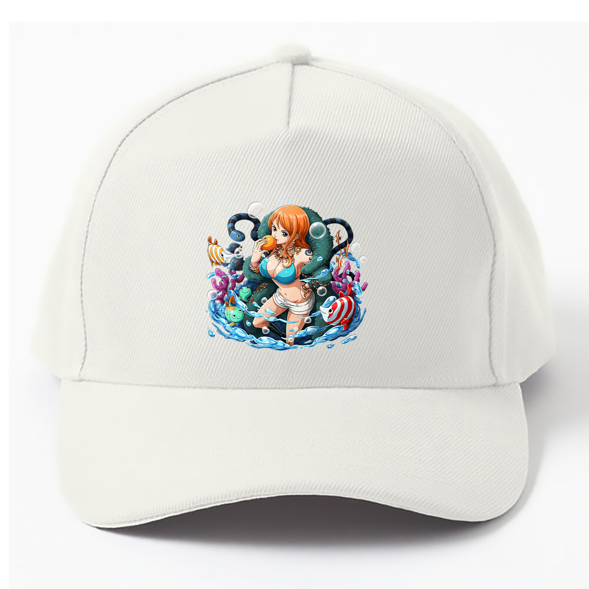 （画像用） ワンピース ナミ ONE PIECE Nami ベースボールキャップ 綿100％ 男女兼用 帽子 スポーツ