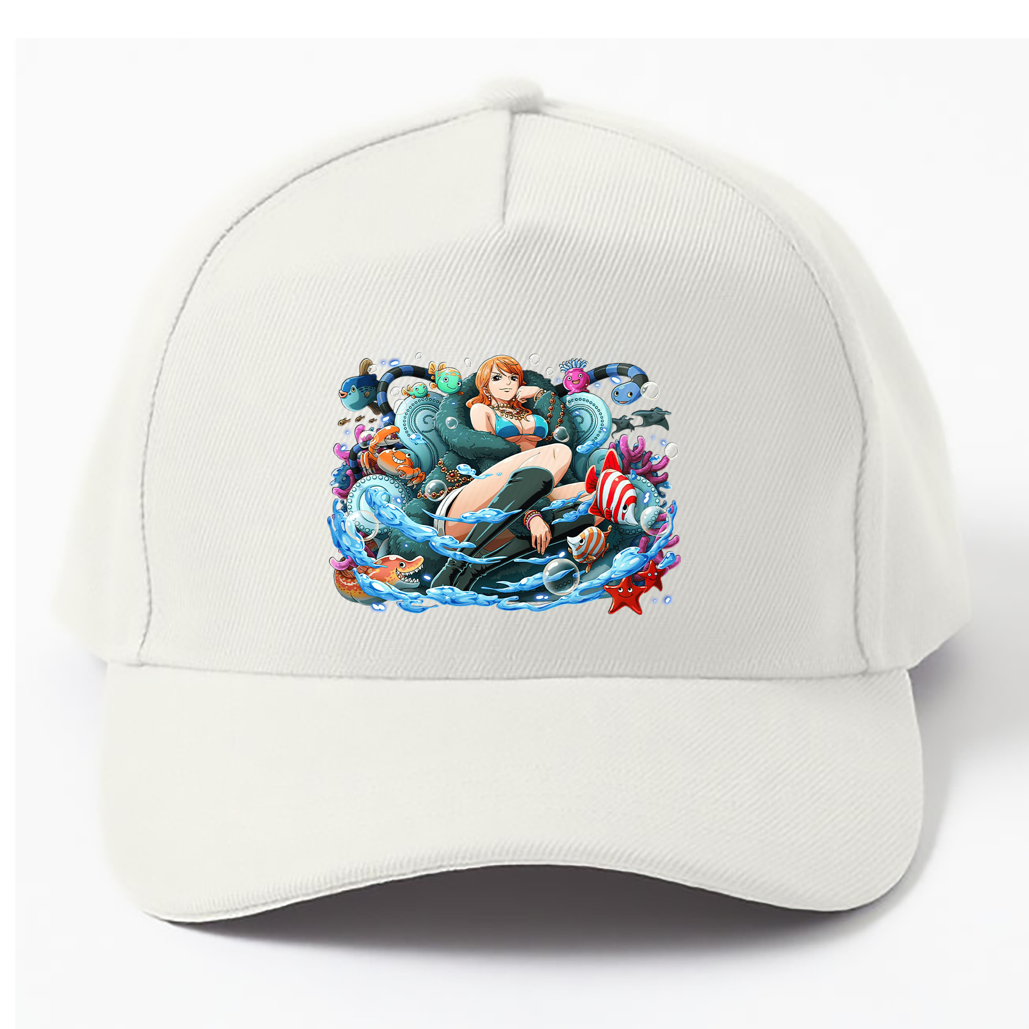 （画像用） ワンピース ナミ ONE PIECE Nami ベースボールキャップ 綿100％ 男女兼用 帽子 スポーツ