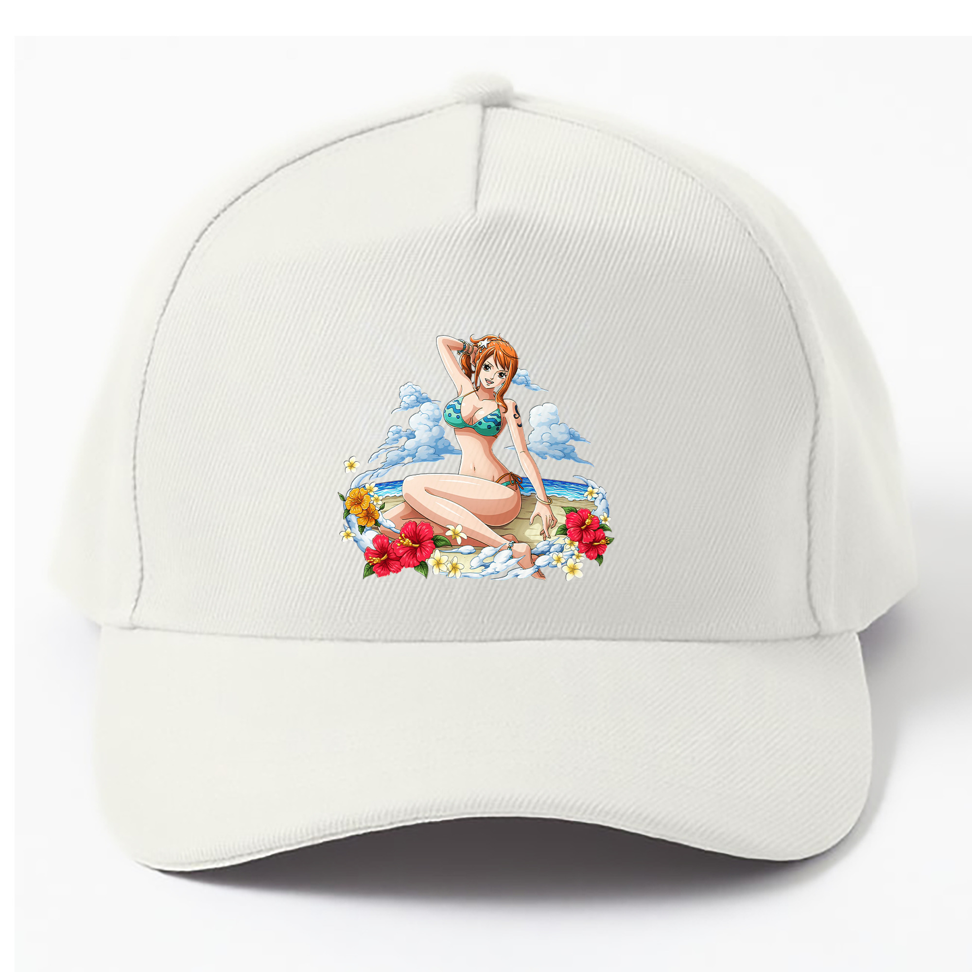 （画像用） ワンピース ナミ ONE PIECE Nami ベースボールキャップ 綿100％ 男女兼用 帽子 スポーツ