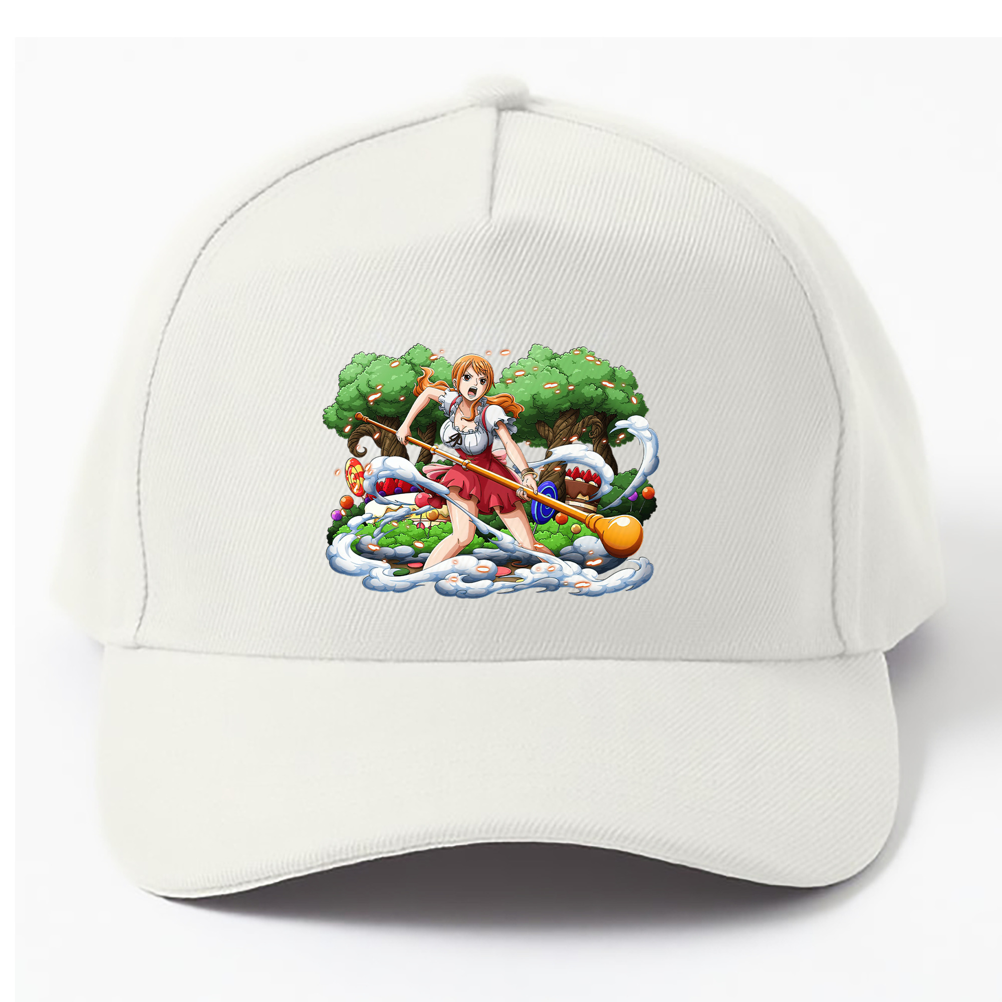 （画像用） ワンピース ナミ ONE PIECE Nami ベースボールキャップ 綿100％ 男女兼用 帽子 スポーツ