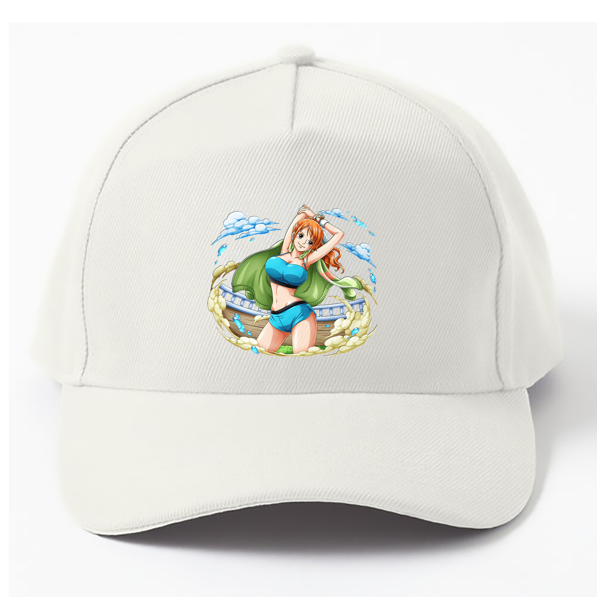 （画像用） ワンピース ナミ ONE PIECE Nami ベースボールキャップ 綿100％ 男女兼用 帽子 スポーツ