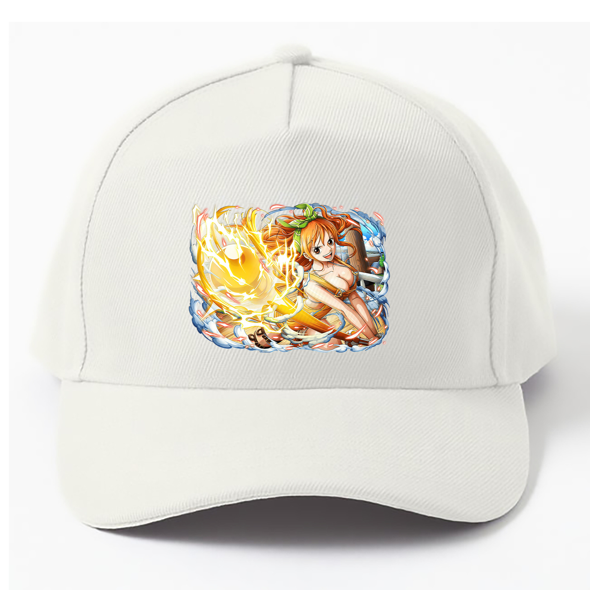 （画像用） ワンピース ナミ ONE PIECE Nami ベースボールキャップ 綿100％ 男女兼用 帽子 スポーツ