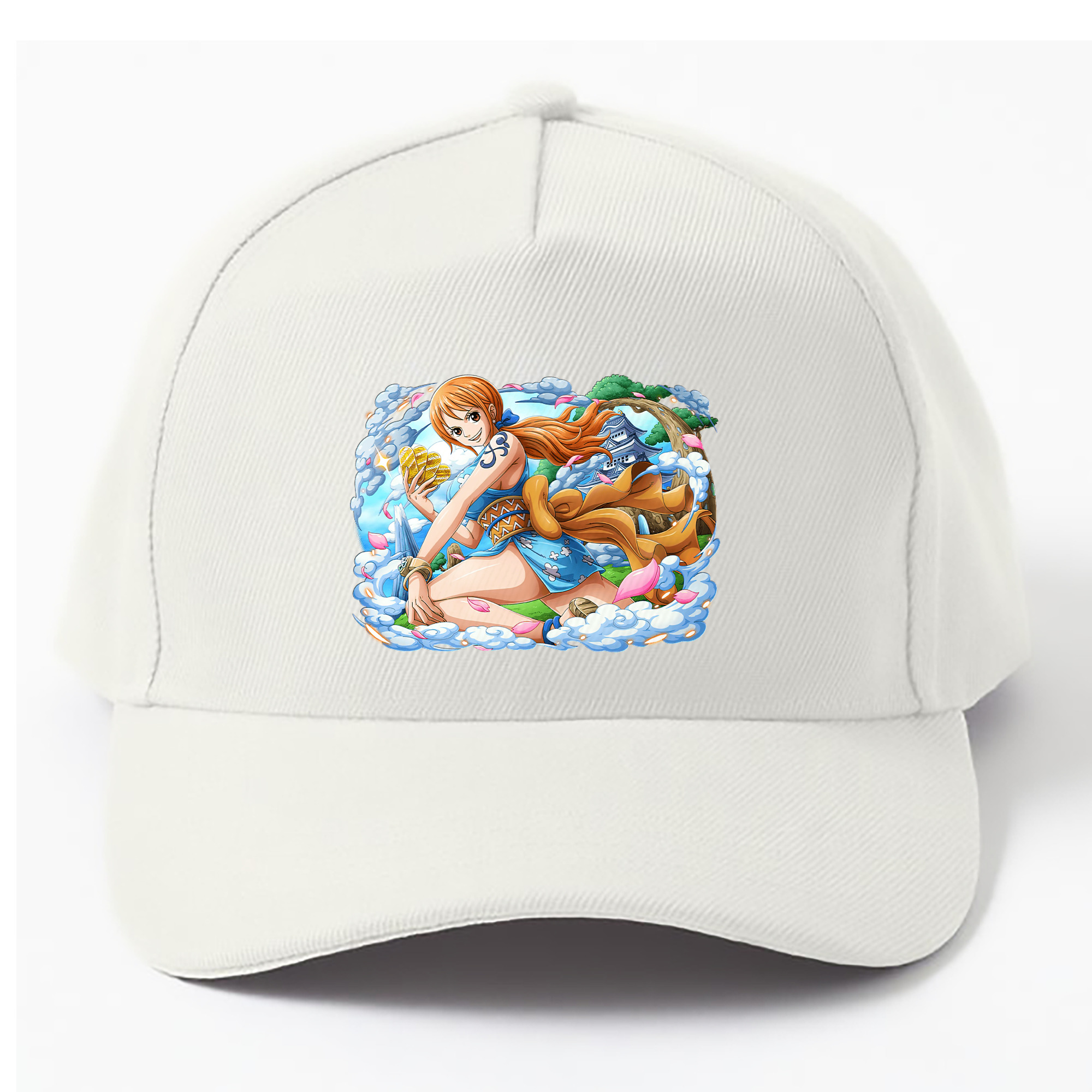 （画像用） ワンピース ナミ ONE PIECE Nami ベースボールキャップ 綿100％ 男女兼用 帽子 スポーツ