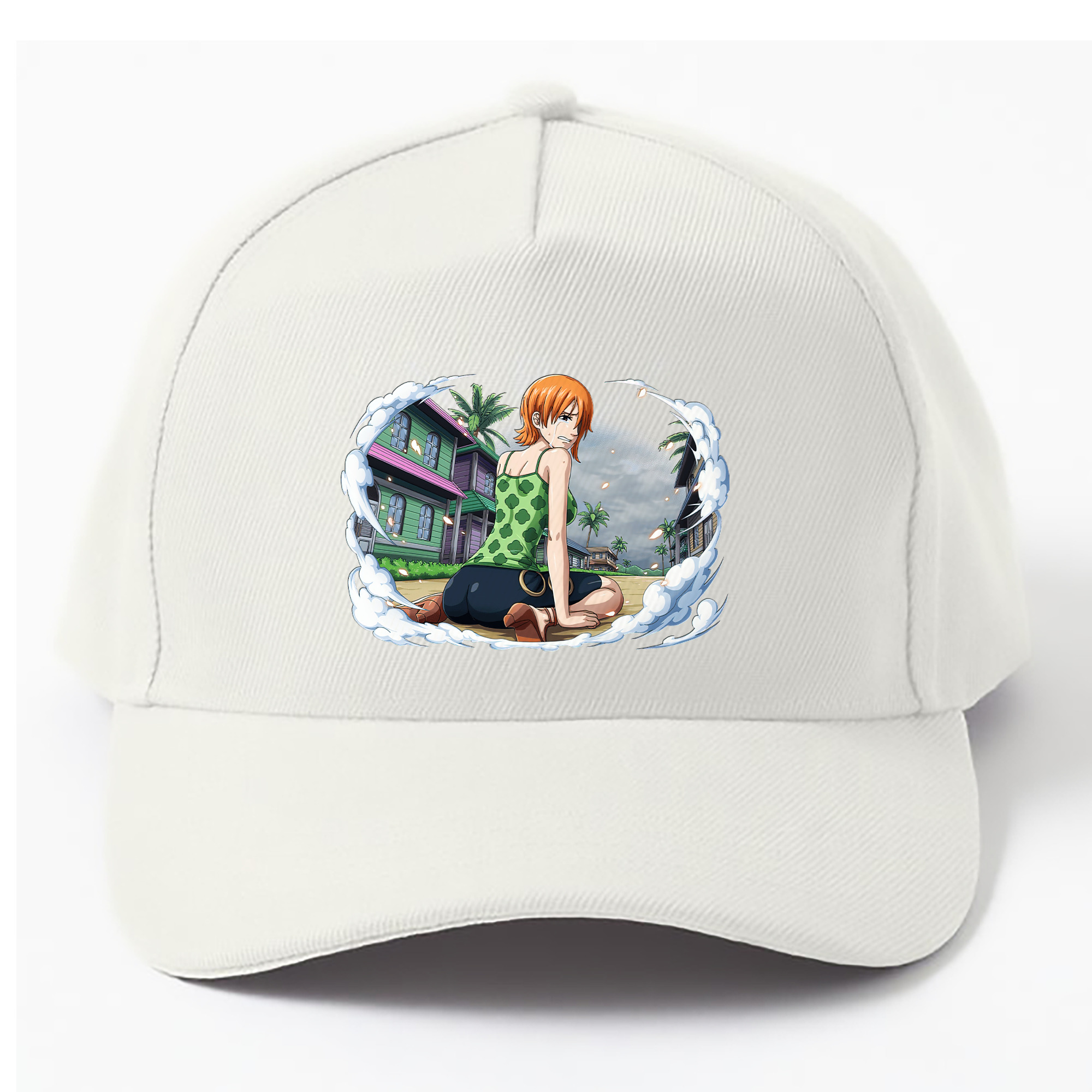 （画像用） ワンピース ナミ ONE PIECE Nami ベースボールキャップ 綿100％ 男女兼用 帽子 スポーツ